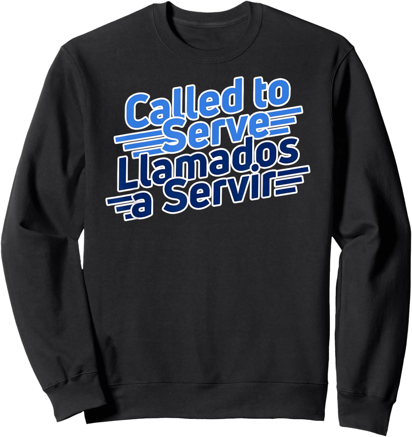 Spanish Called to Serve LDS Missionary Llamados a Servir Sweatshirt - Sweatshirt | Black