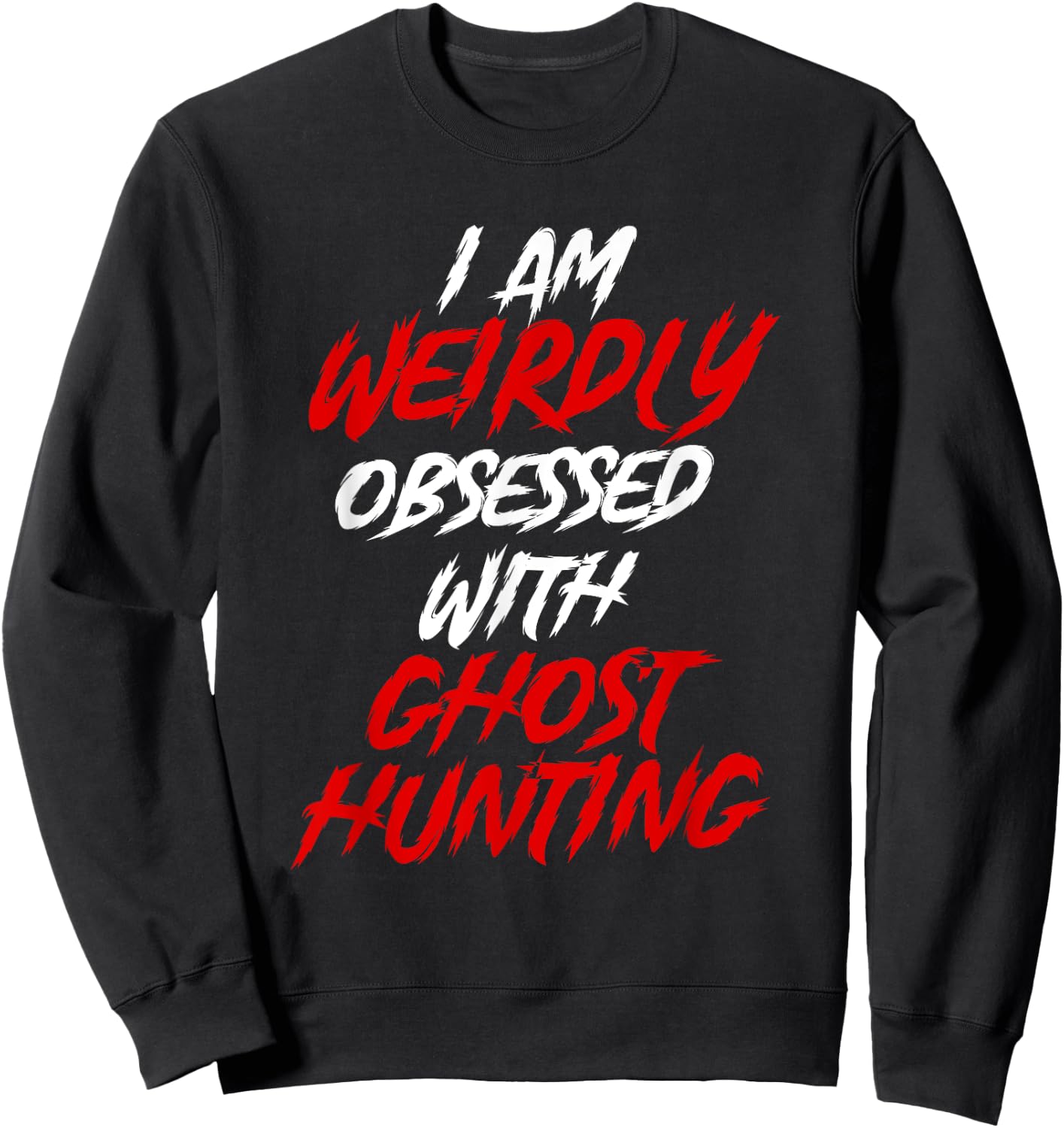 Ghost Hunter EVP Hunting Paranormal Halloween Spirit Hunt Sweatshirt - Sweatshirt | Black