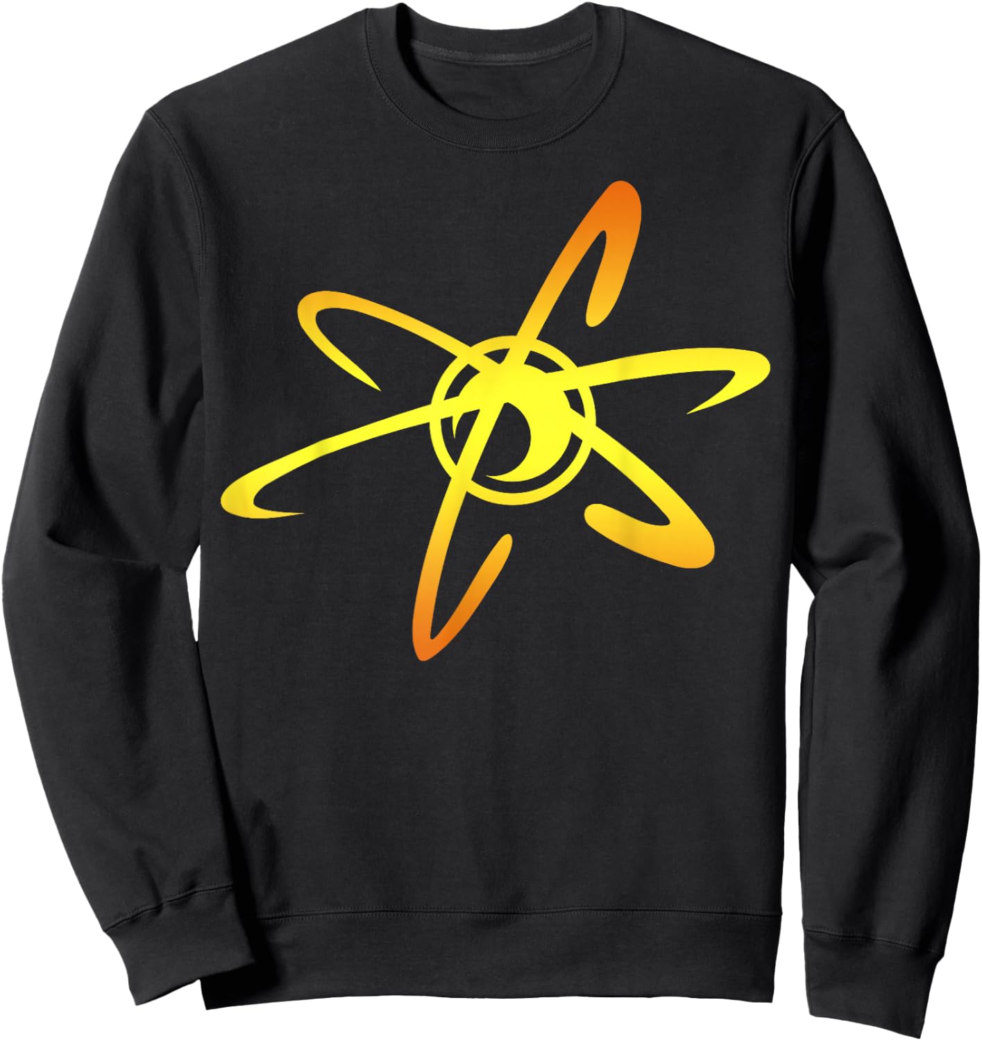 Nickelodeon Jimmy Neutron Nuclear Logo Sweatshirt - Sweatshirt | Black