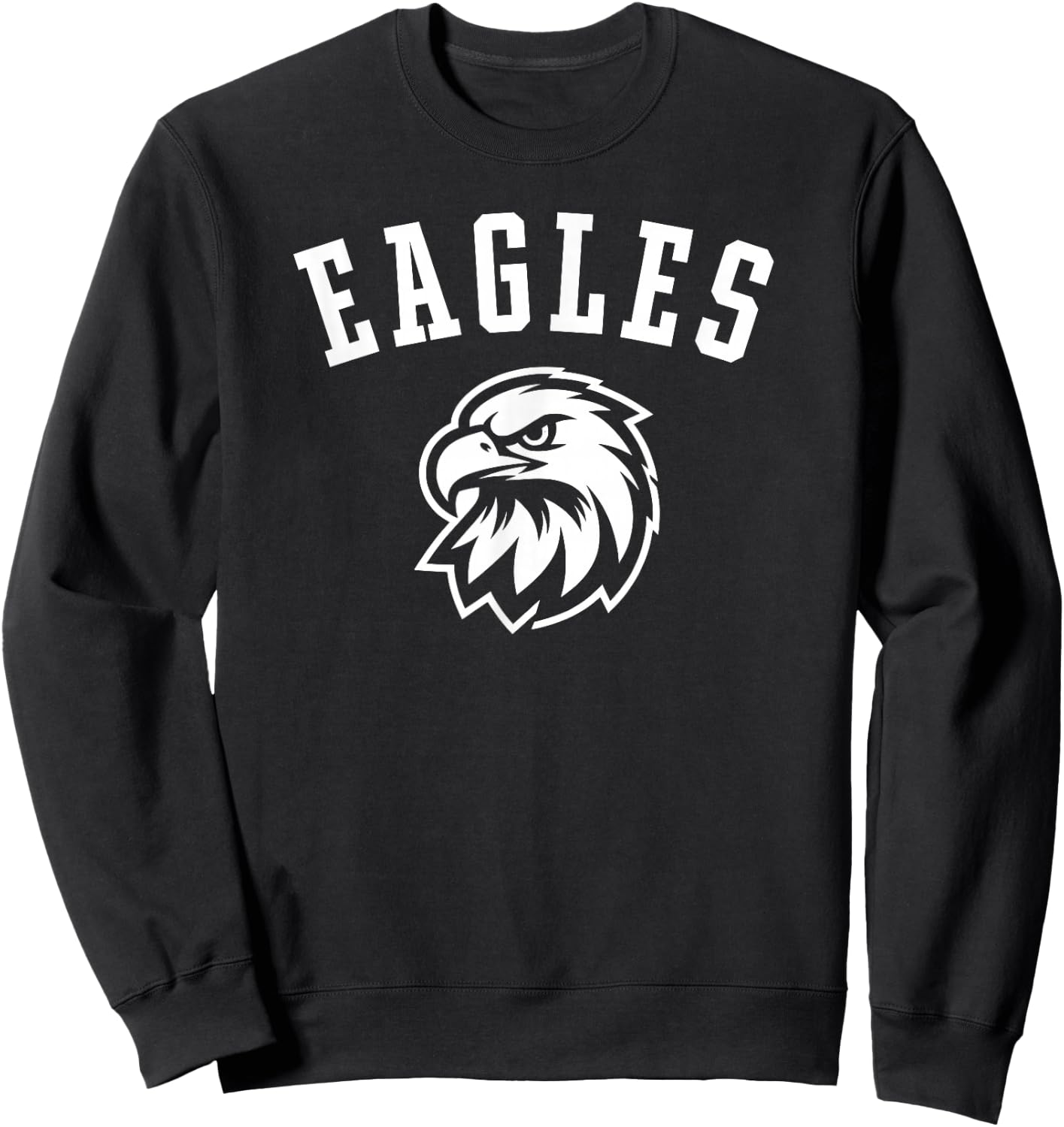 Eagles Mascot for Players and Fans , black Sweatshirt - Sweatshirt | Black
