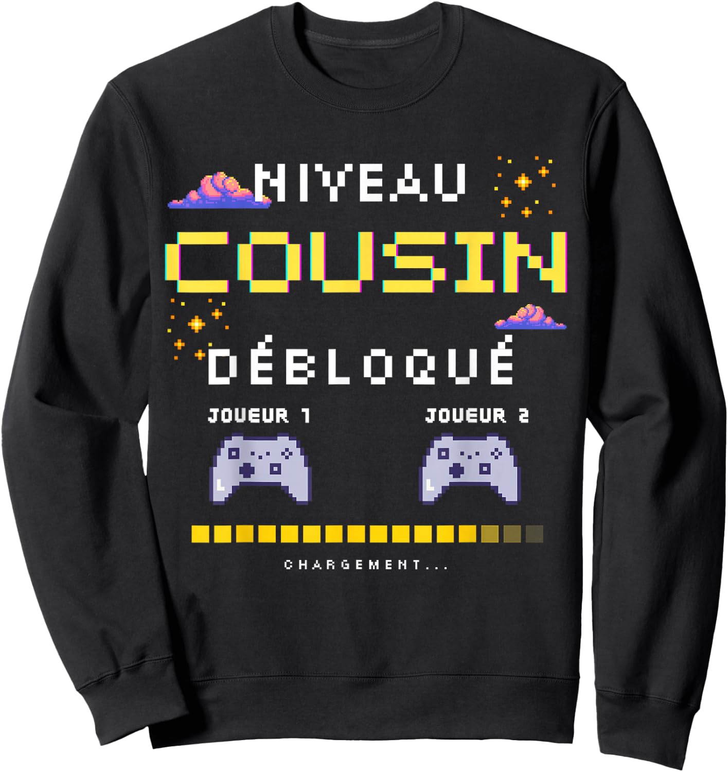 Announcement Pregnancy Future Cousin , Black, S Sweatshirt - Sweatshirt | Black