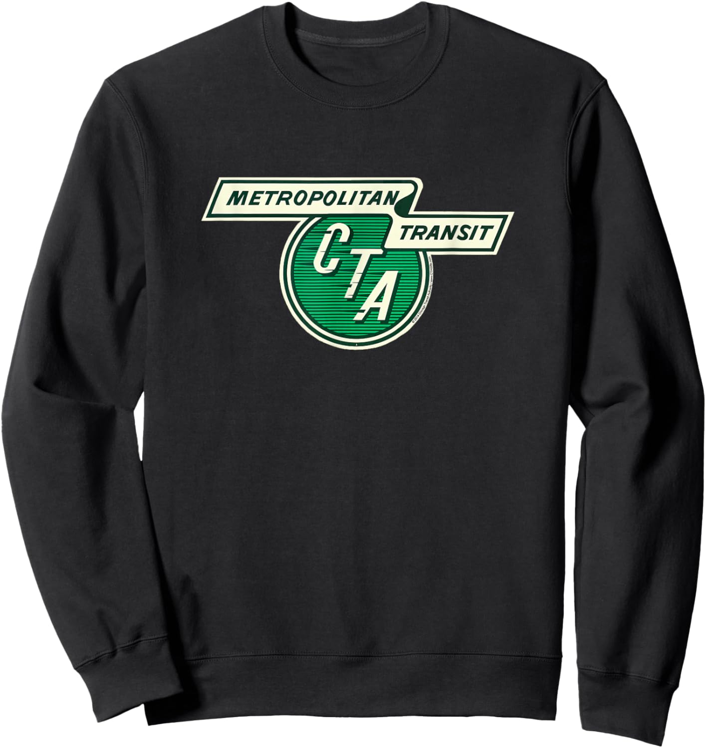 CTA Metropolitan Transit Sweatshirt - Sweatshirt | Black