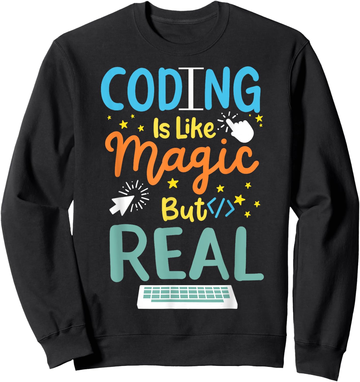 Coding Coder Computer Science Programming Sweatshirt - Sweatshirt | Black