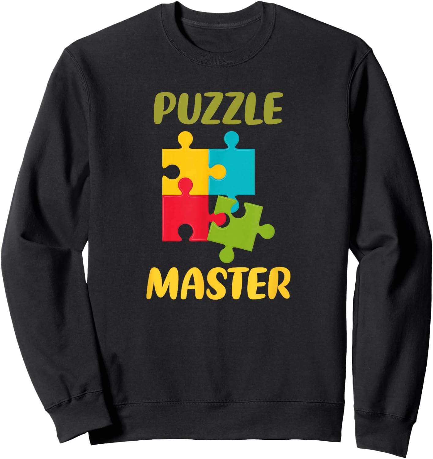 Puzzle Master Sweatshirt - Sweatshirt | Black