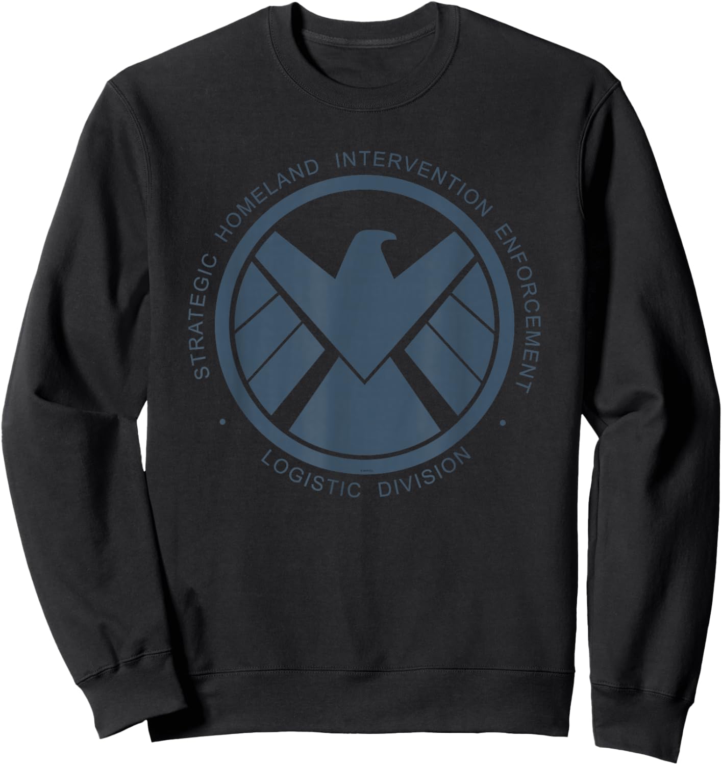Marvel Avengers Agent Of SHIELD Logistics Division Sweatshirt - Sweatshirt | Black