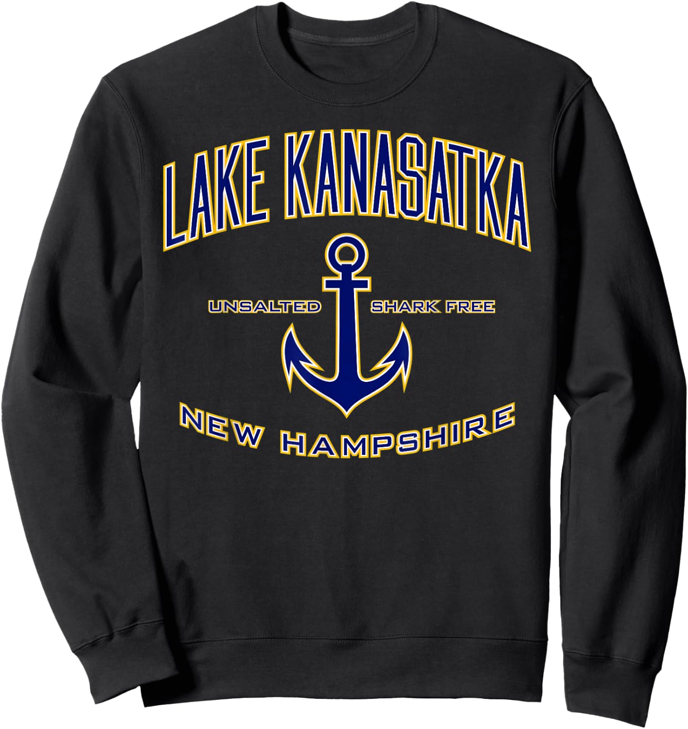 Lake Kanasatka NH Sweatshirt - Sweatshirt | Black
