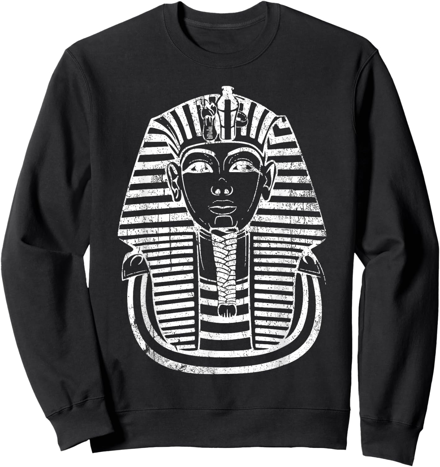 Ancient Egyptian pharaoh king - King Tut Tutankhamun Sweatshirt - Sweatshirt | Black