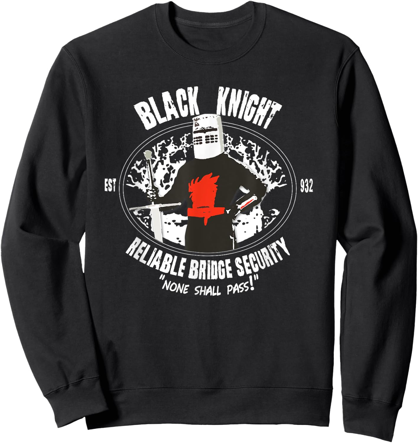 Cool - Black Knight Bridge Security Sweatshirt - Sweatshirt | Black