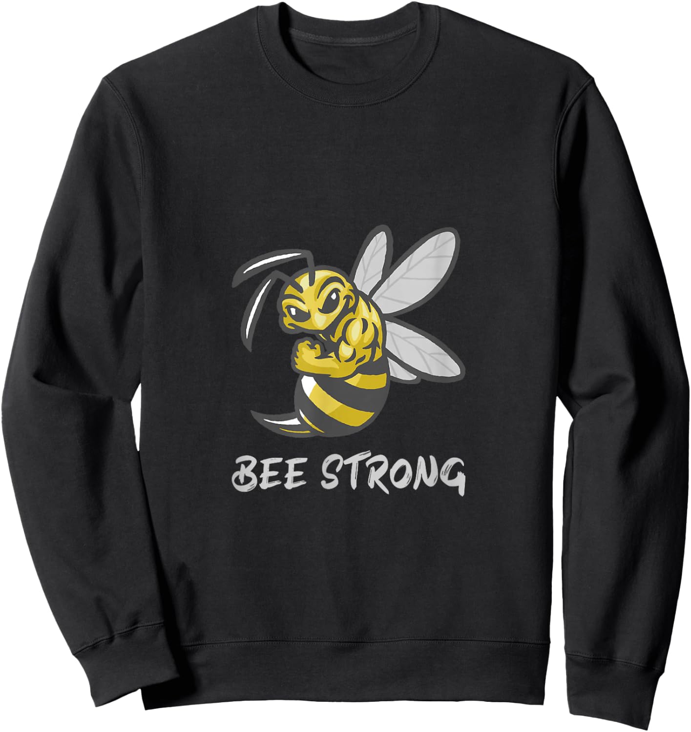 Bee Strong Sweatshirt - Sweatshirt | Black