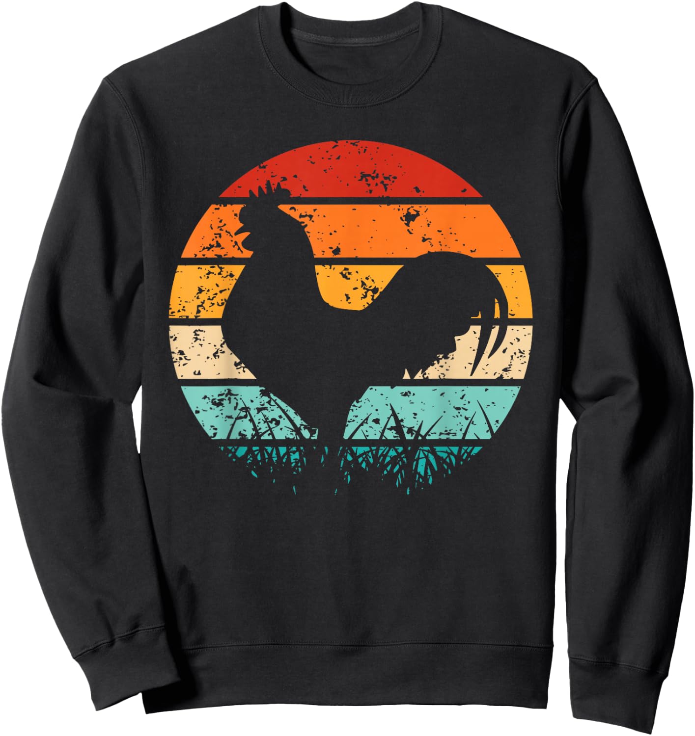 Chicken Women's Men's Funny Chicken Owner Farmer , black Sweatshirt - Sweatshirt | Black