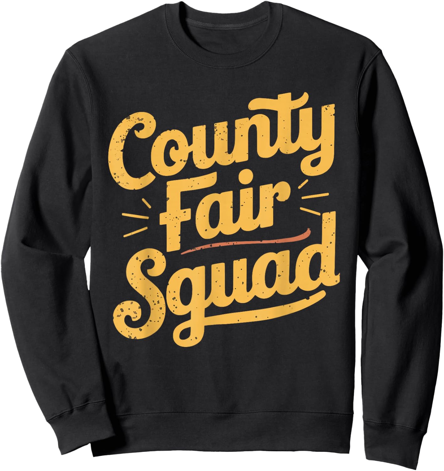 County Fair Squad Sweatshirt - Sweatshirt | Black
