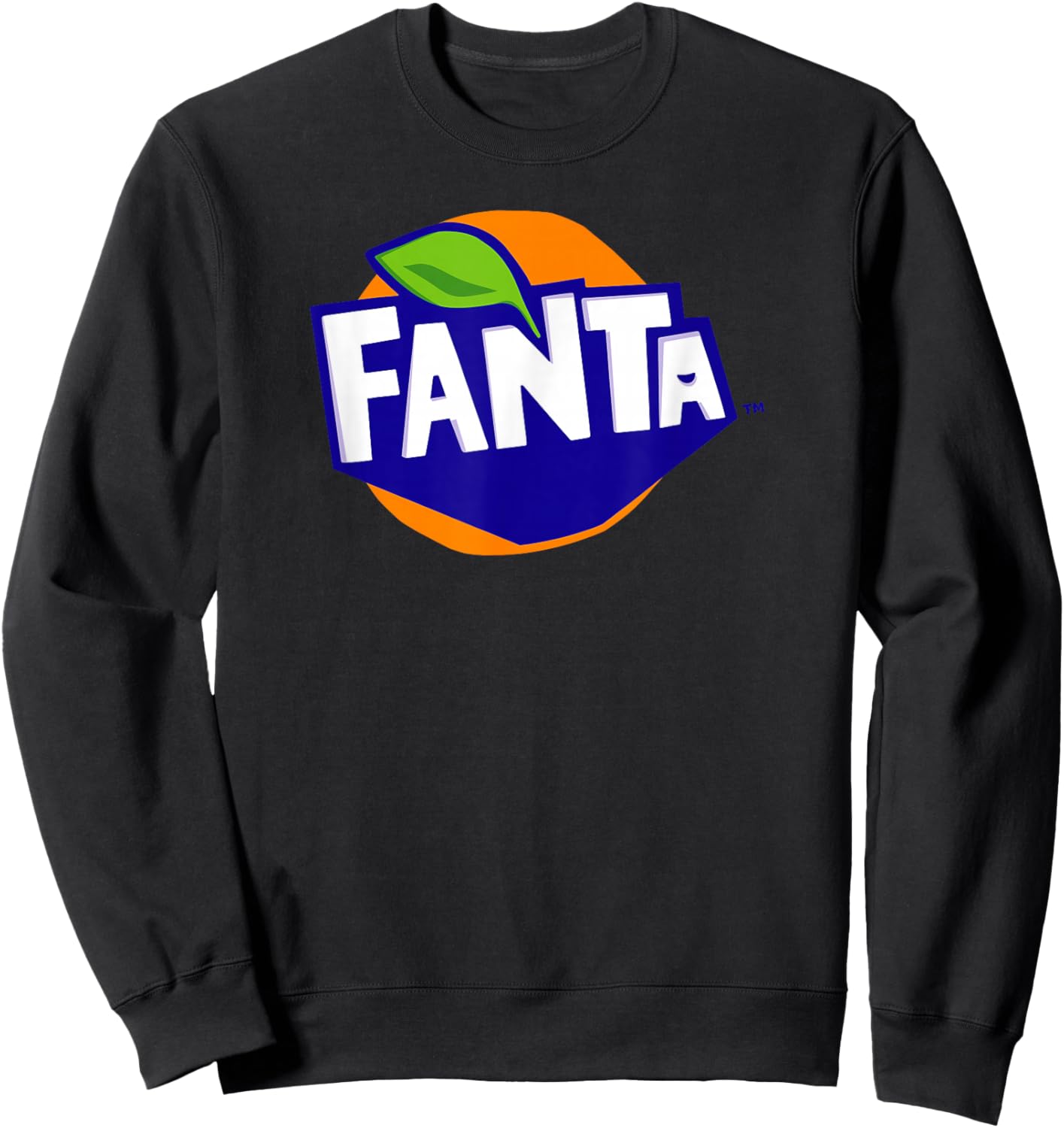 Fanta 2016 Logo , black Sweatshirt - Sweatshirt | Black