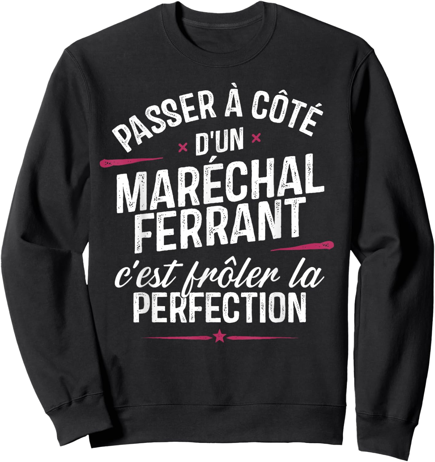 Farrier Funny Work Gift Man Farrier Sweatshirt - Sweatshirt | Black