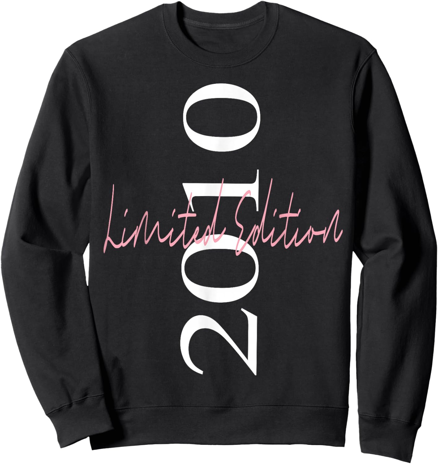 Limited Edition 2010 Birthday 2010 Born 2010 Vintage Sweatshirt - Sweatshirt | Black