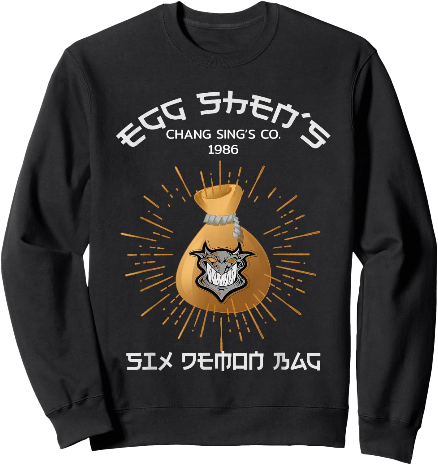 Cool - Egg Shen's Six Demon Bag Sweatshirt - Sweatshirt | Black