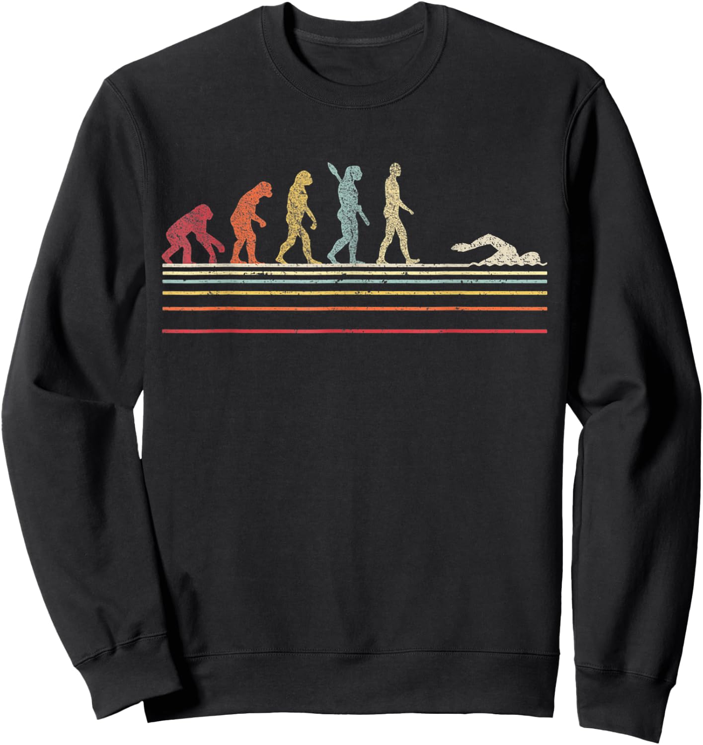 Natateurs Evolution Natation Sweatshirt - Sweatshirt | Black