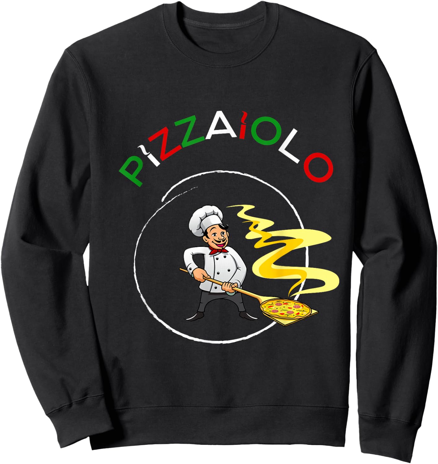 Pizzaiolo for Pizzaiolo , Black, S Sweatshirt - Sweatshirt | Black