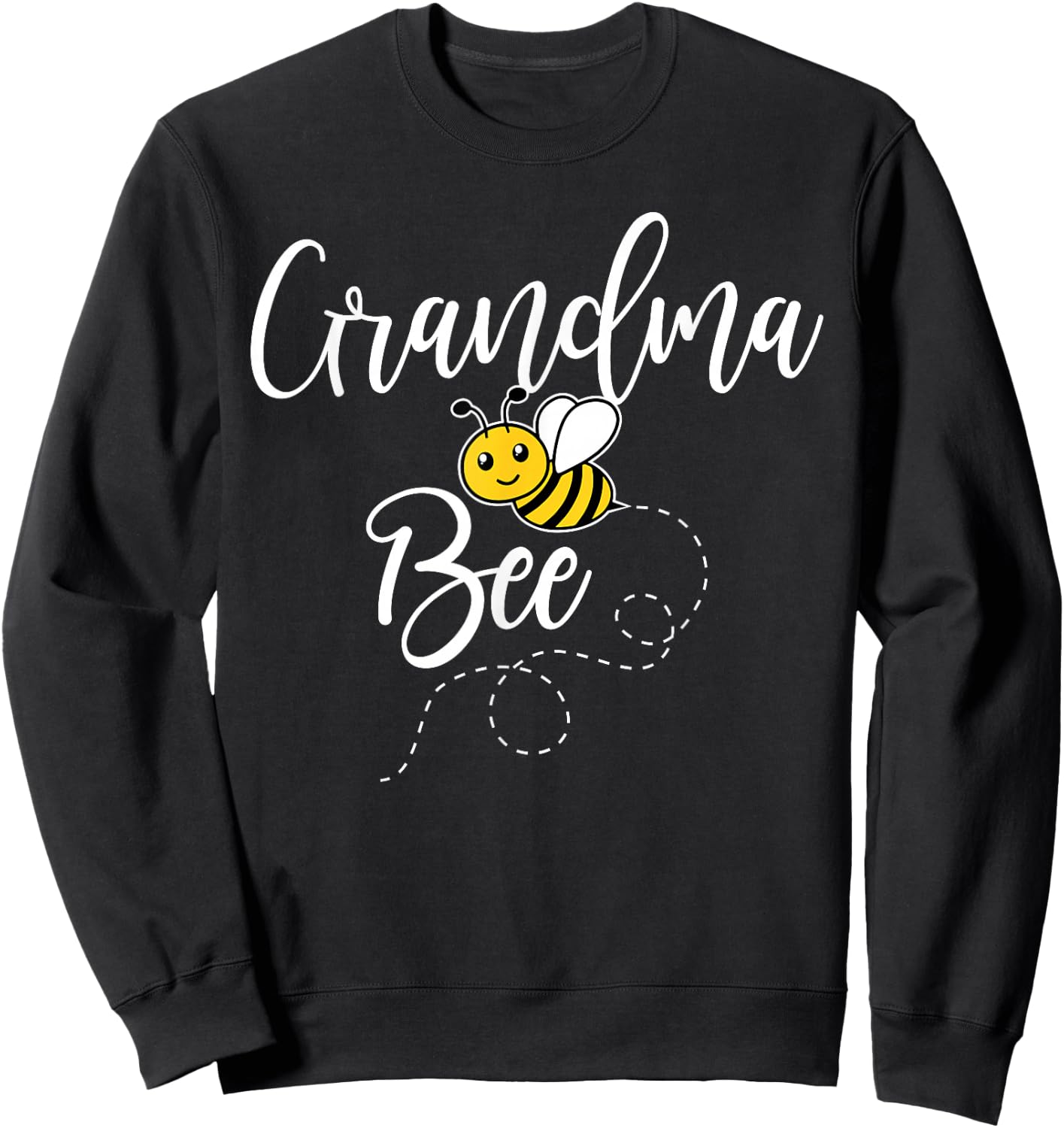 Grandma Of The Bee Day Girl Hive Family Matching Birthday Sweatshirt - Sweatshirt | Black