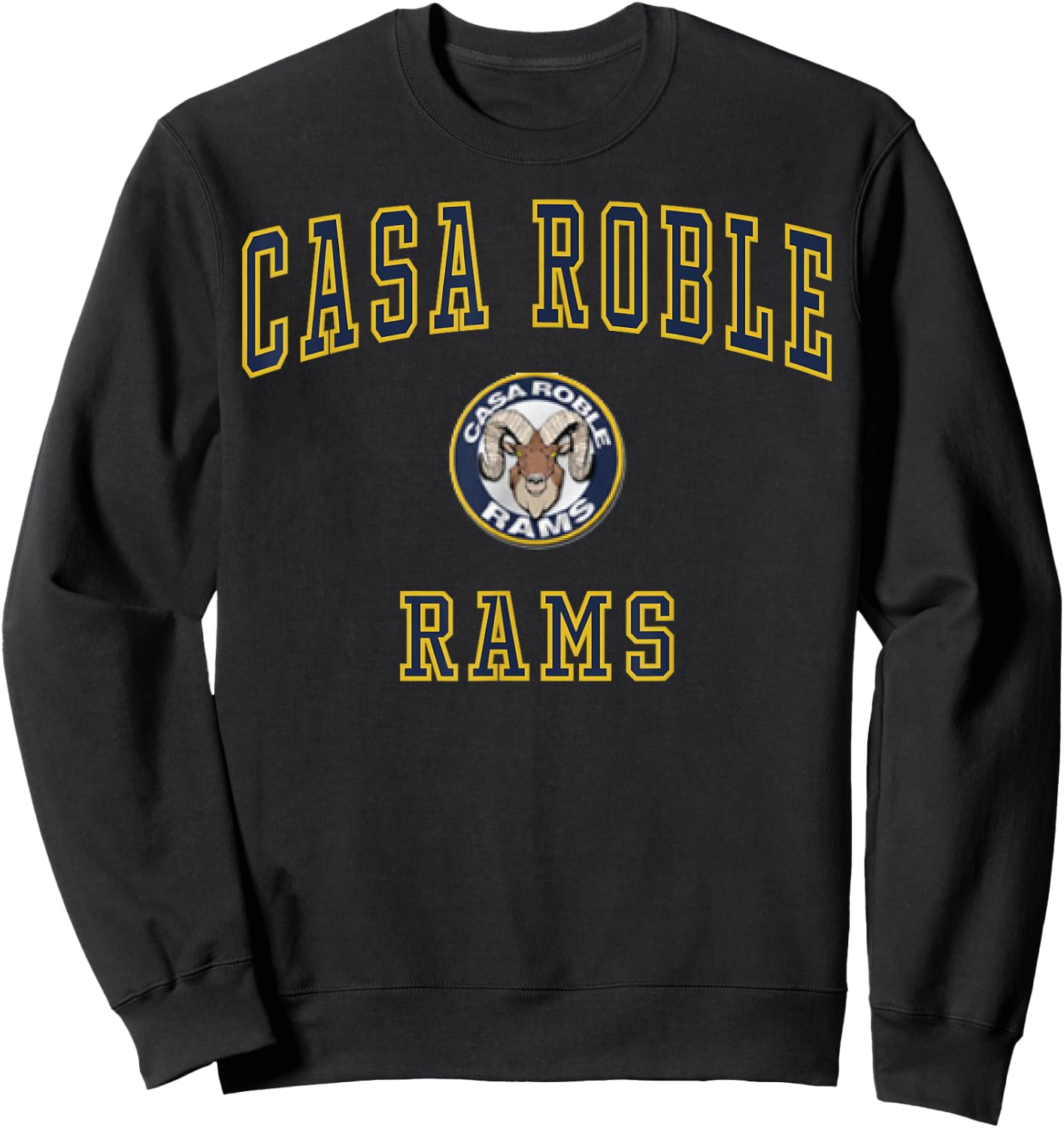 Casa Roble High School Rams C1 Sweatshirt - Sweatshirt | Black
