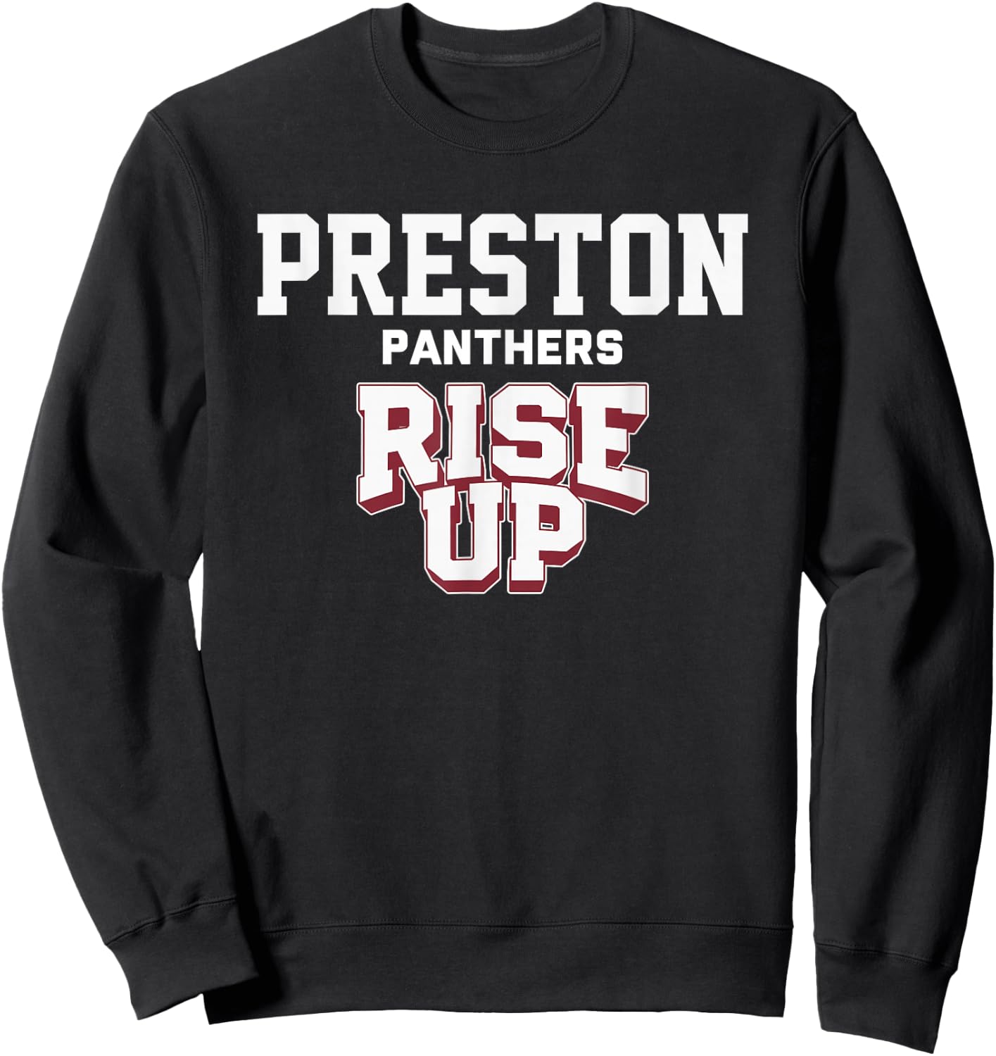 Preston Panthers Rise Up HS Sweatshirt - Sweatshirt | Black