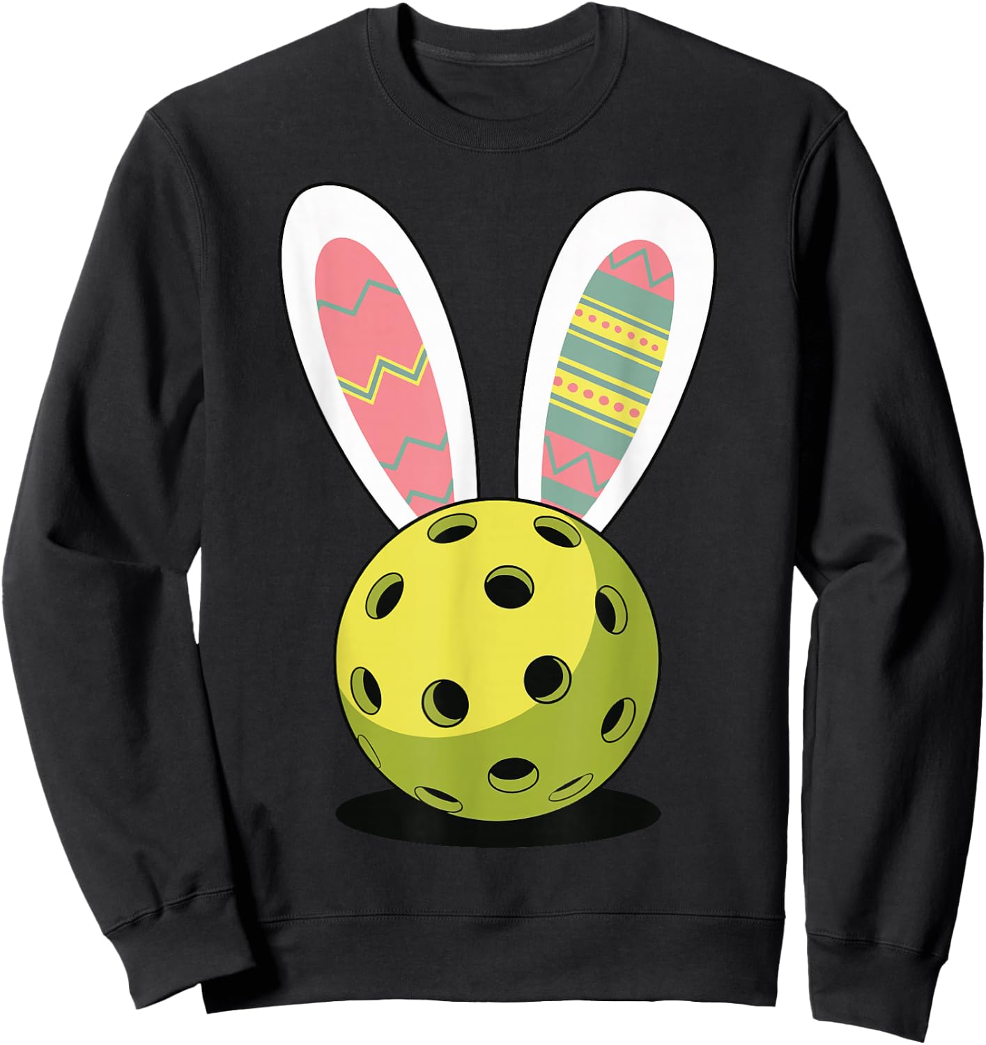 Pickleball Easter Sweatshirt - Sweatshirt | Black
