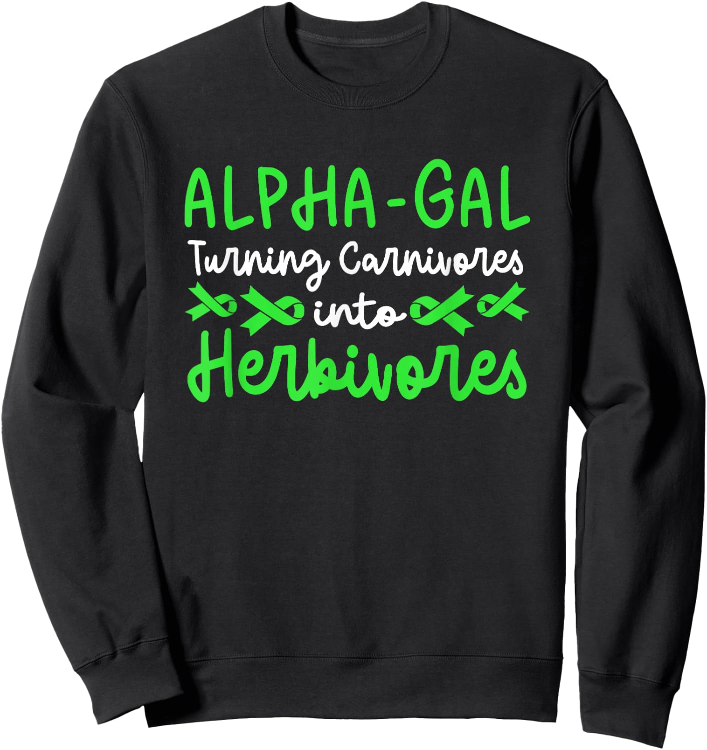 Alpha-Gal Syndrome Sweatshirt - Sweatshirt | Black