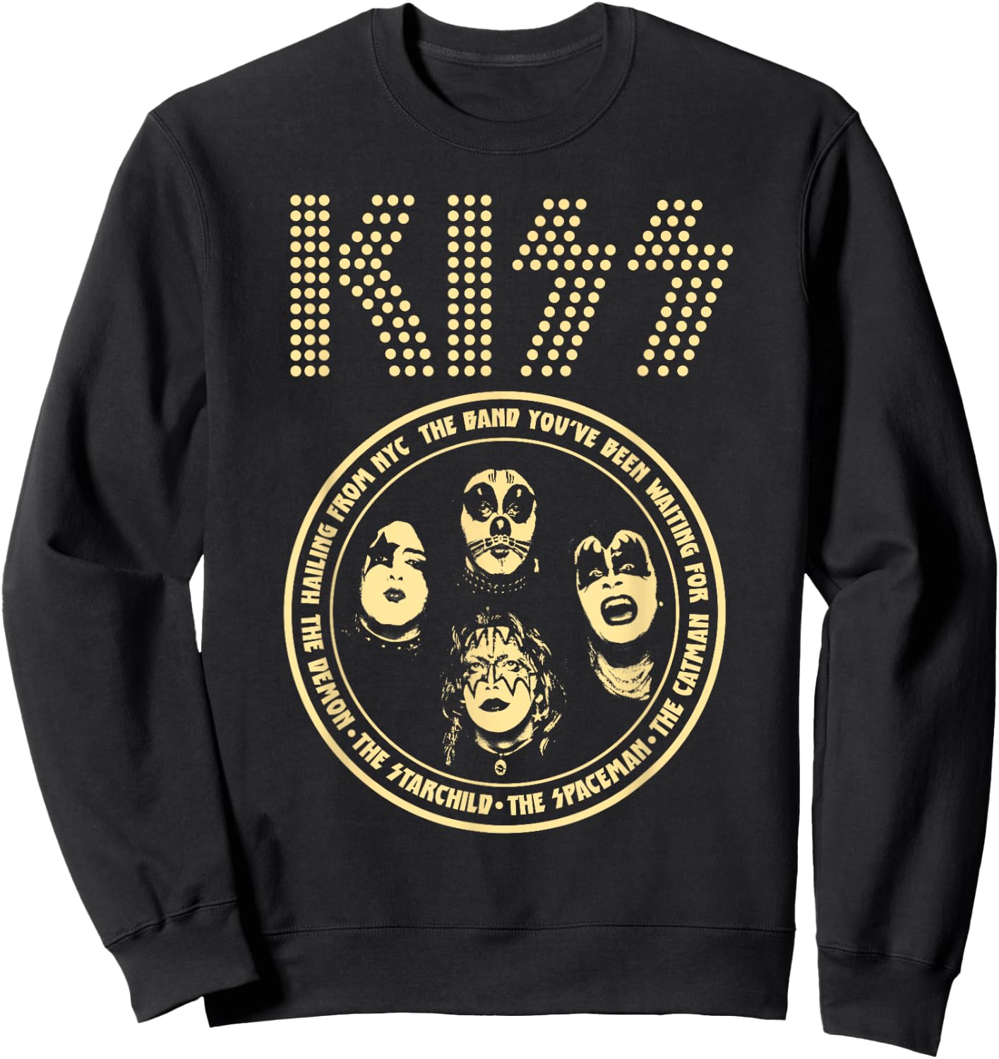 KISS - Hailing From NYC Sweatshirt - Sweatshirt | Black