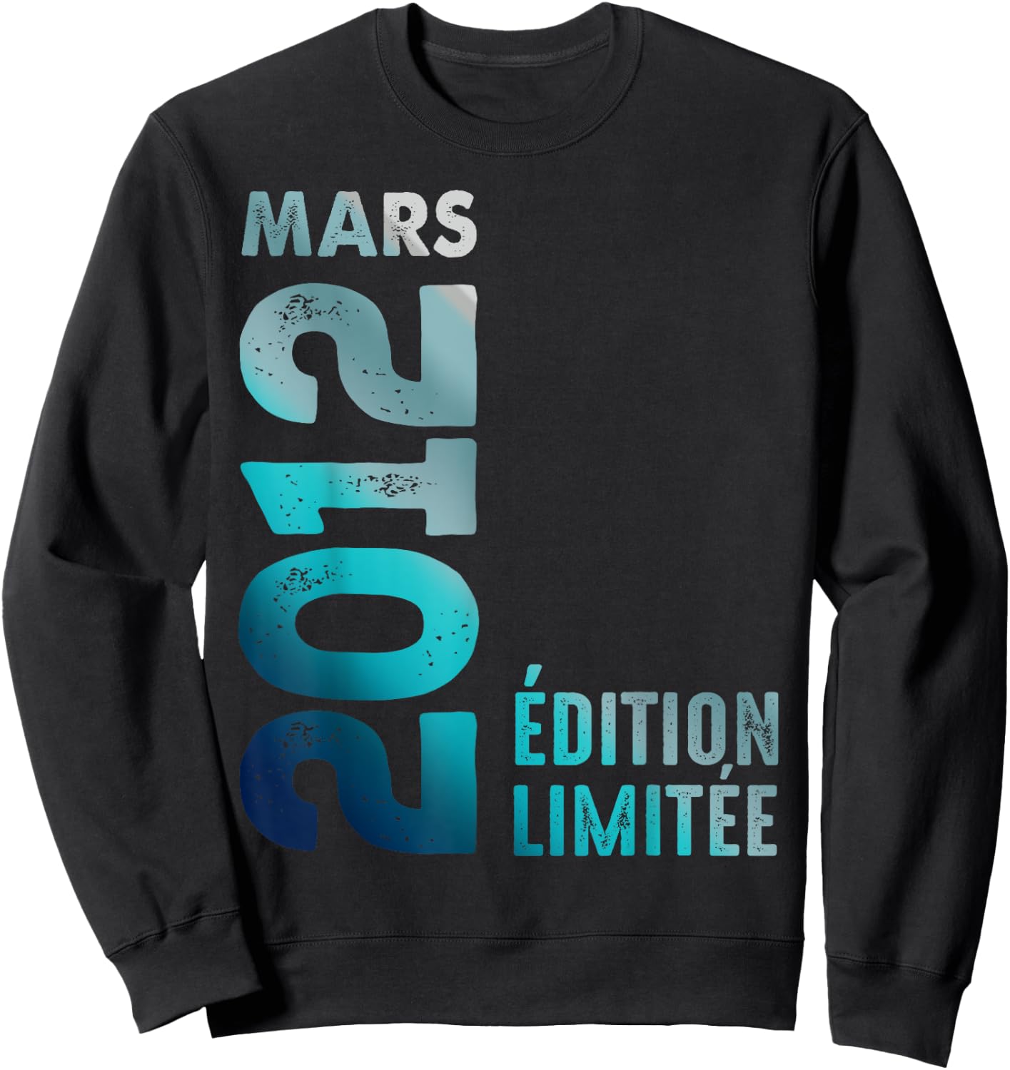 March 2012 Limited Edition March 2012 , Black, S Sweatshirt - Sweatshirt | Black