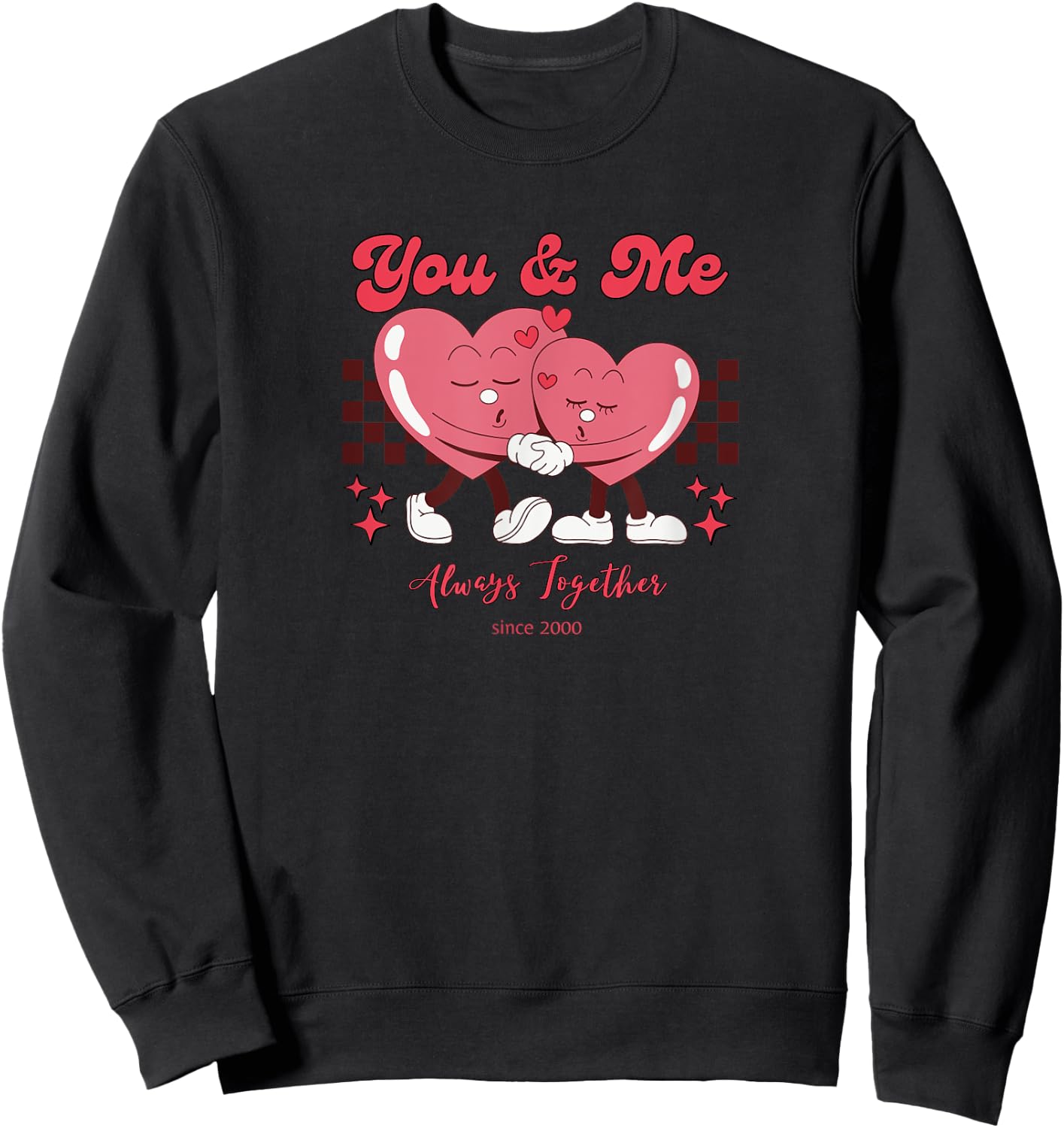 Always Together since 2000 Sweatshirt - Sweatshirt | Black