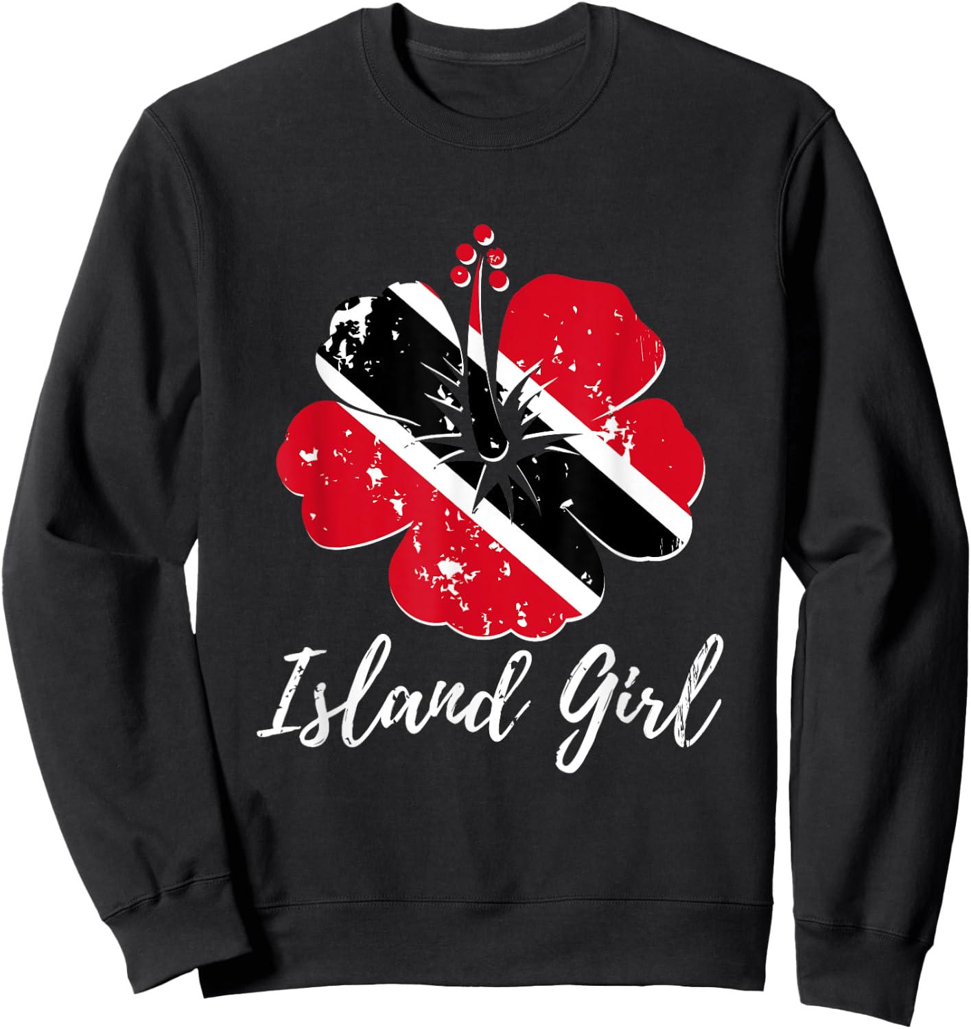 Trinidad Flag Sweatshirt - Sweatshirt | Black