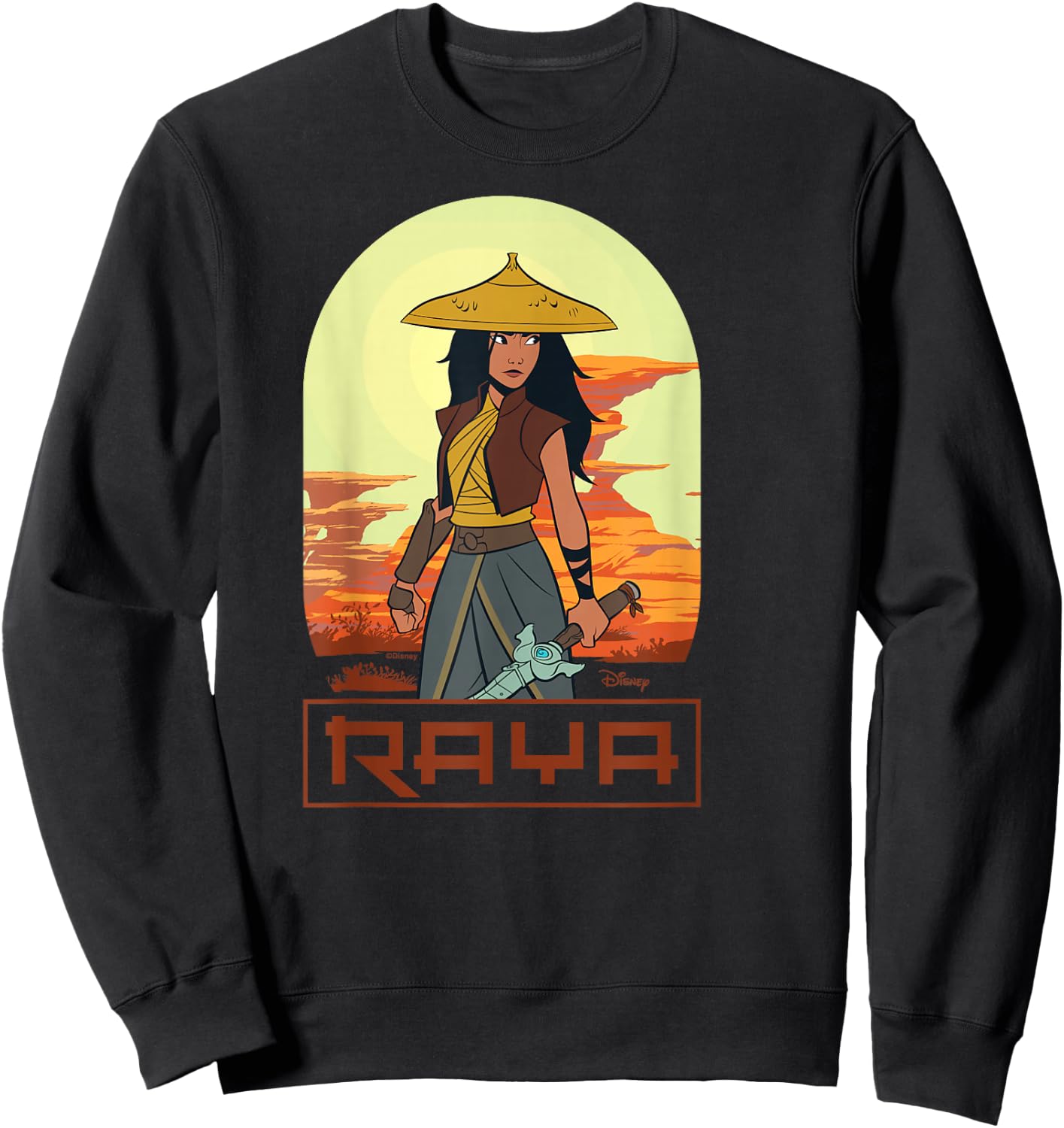 Raya and the Last Dragon - Raya Desert Sweatshirt - Sweatshirt | Black
