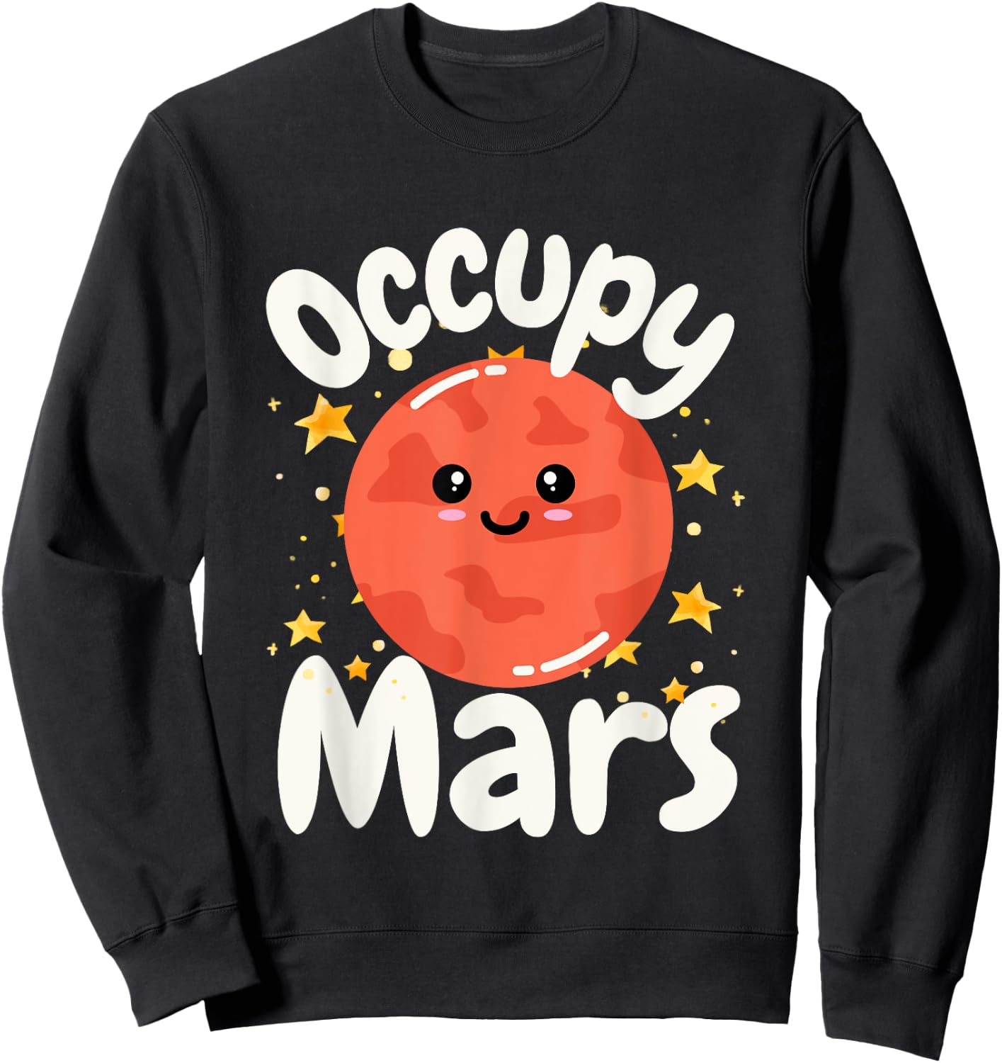 Occupy Mars Space Explorer Sweatshirt - Sweatshirt | Black