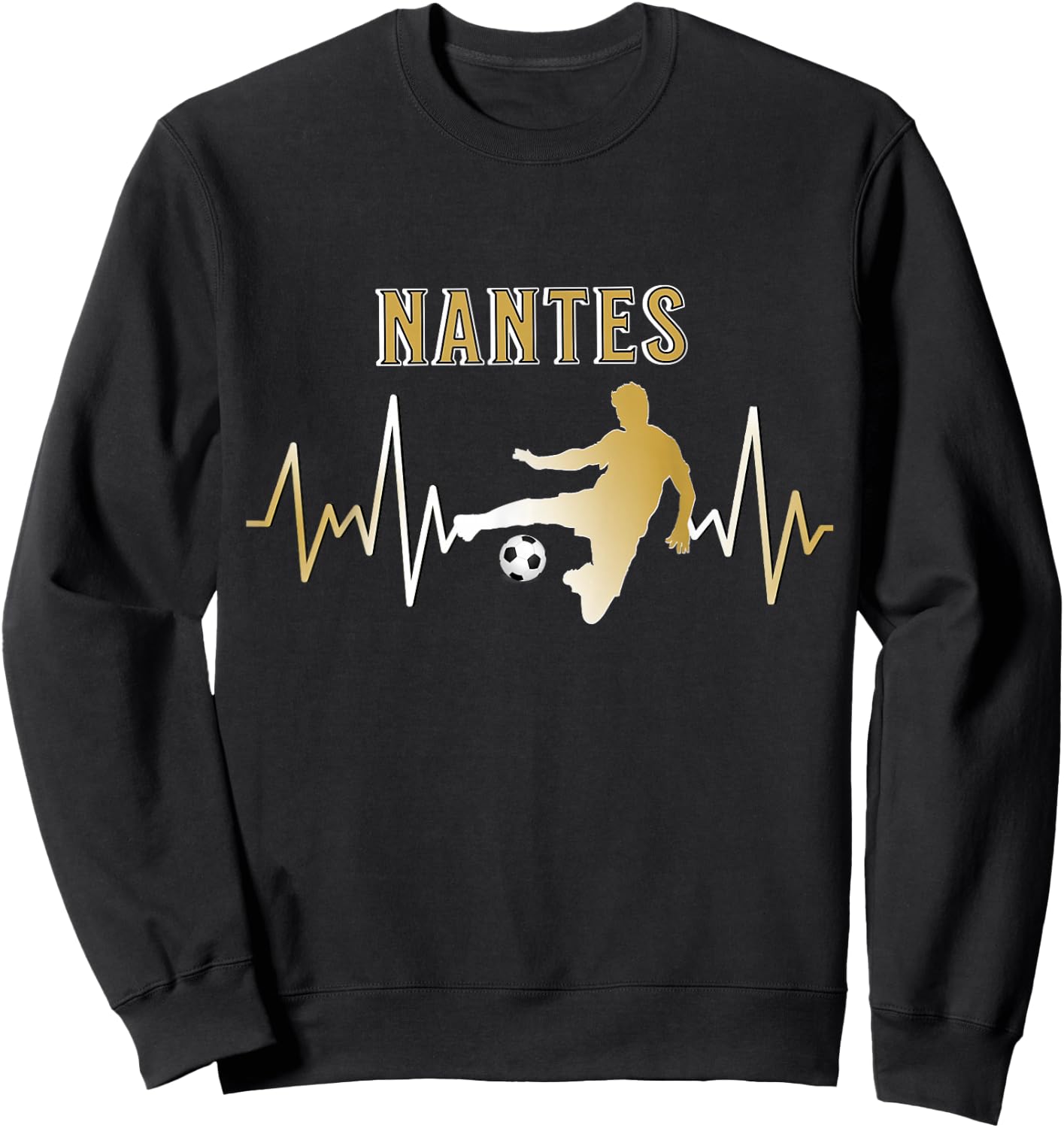 Gift Supporter Nantes Foot Nantes , Black, S Sweatshirt - Sweatshirt | Black