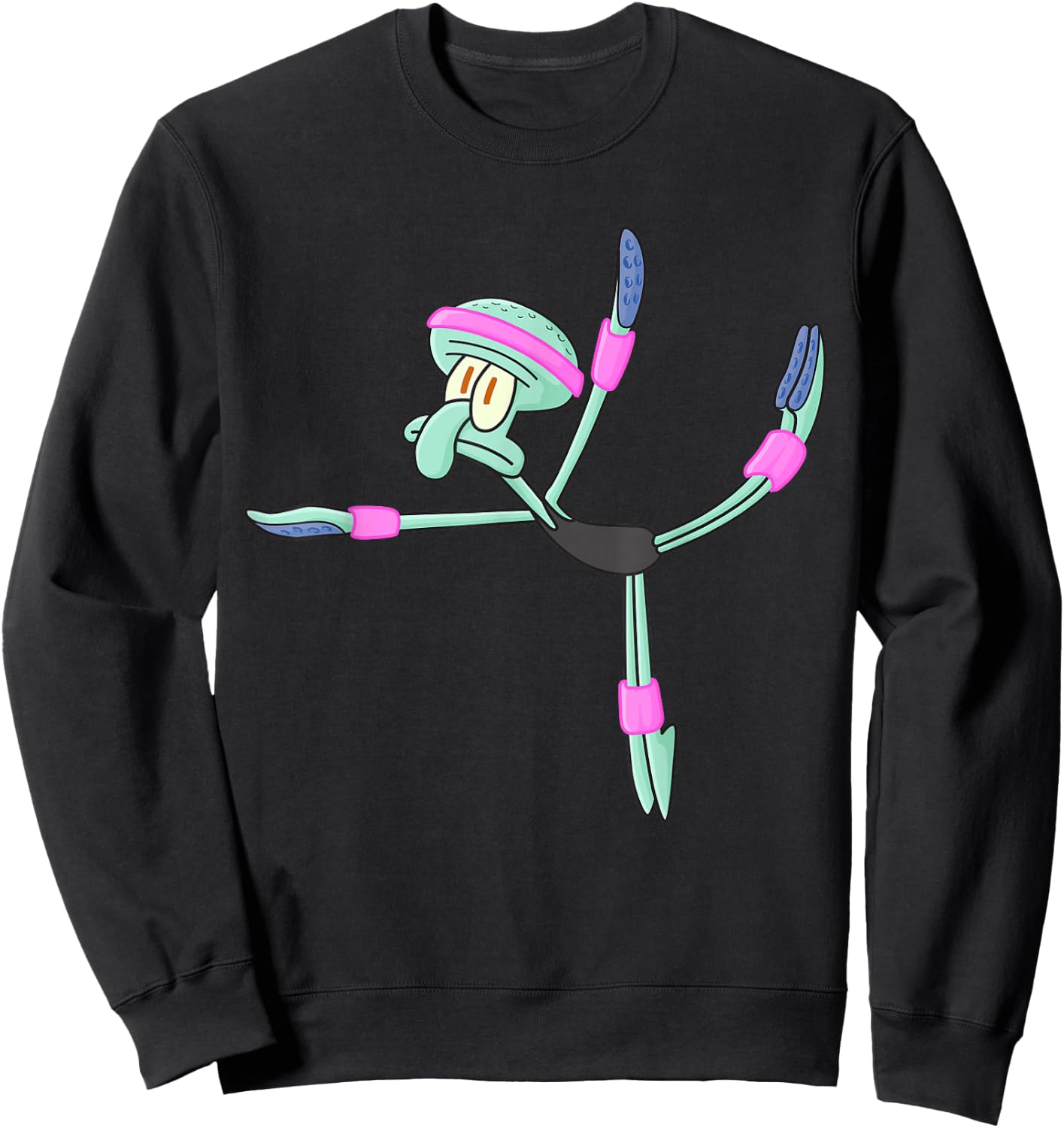 Mademark x SpongeBob SquarePants - SpongeBob Thaddeer Ballerina Sweatshirt - Sweatshirt | Black