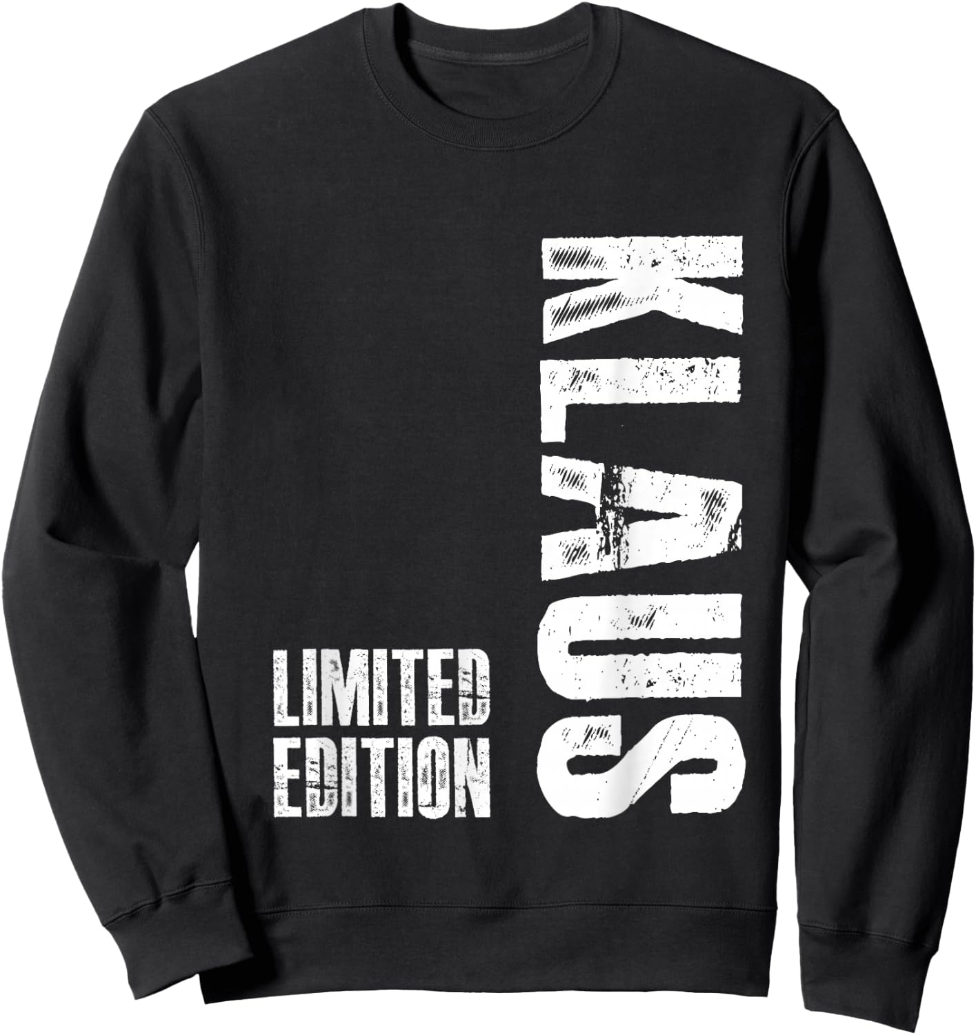 Lustiges Klaus Geschenk Personalisiert Geburtstag Klaus Sweatshirt - Sweatshirt | Black