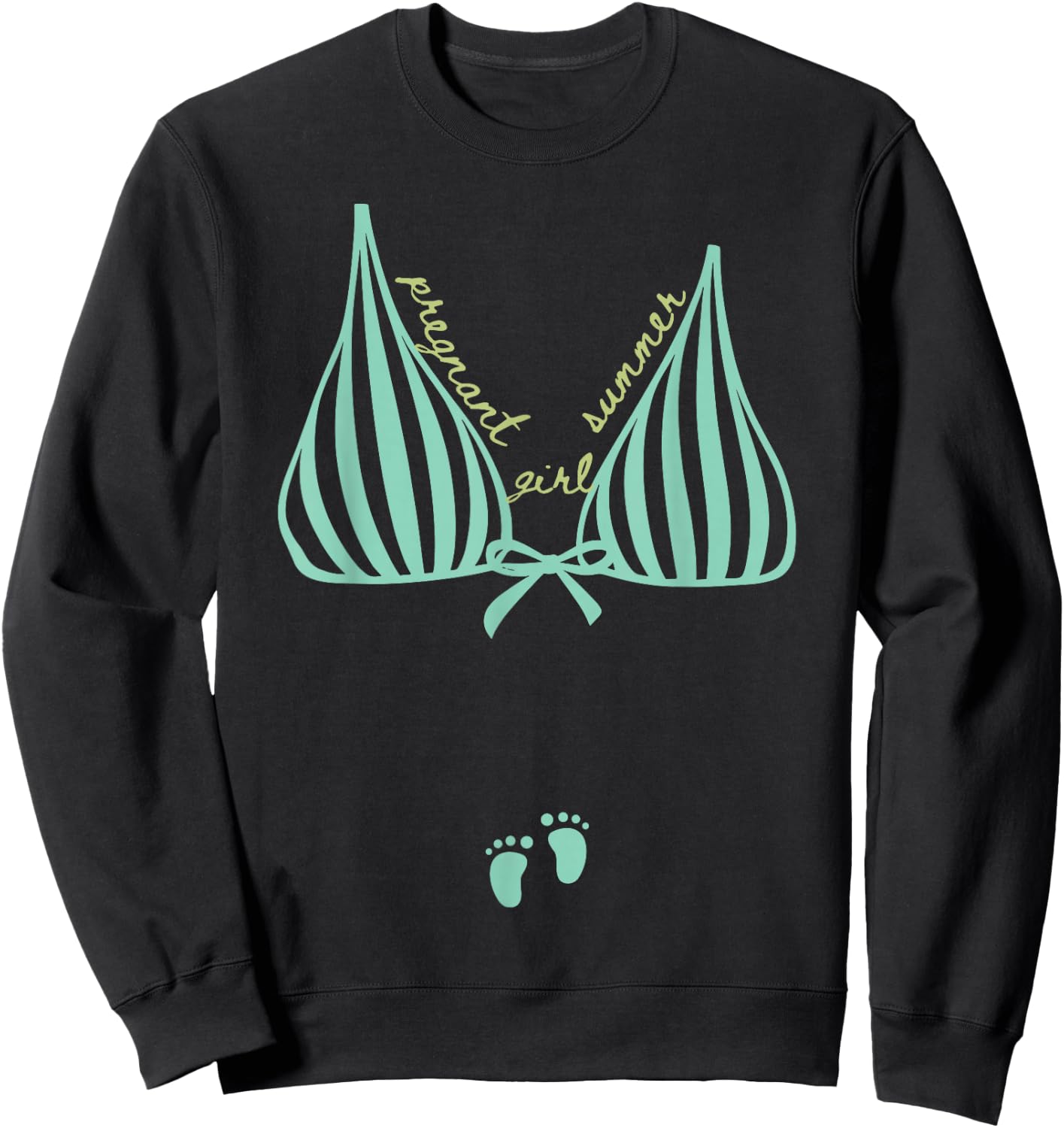 Pregnancy Announcement Sweatshirt - Sweatshirt | Black