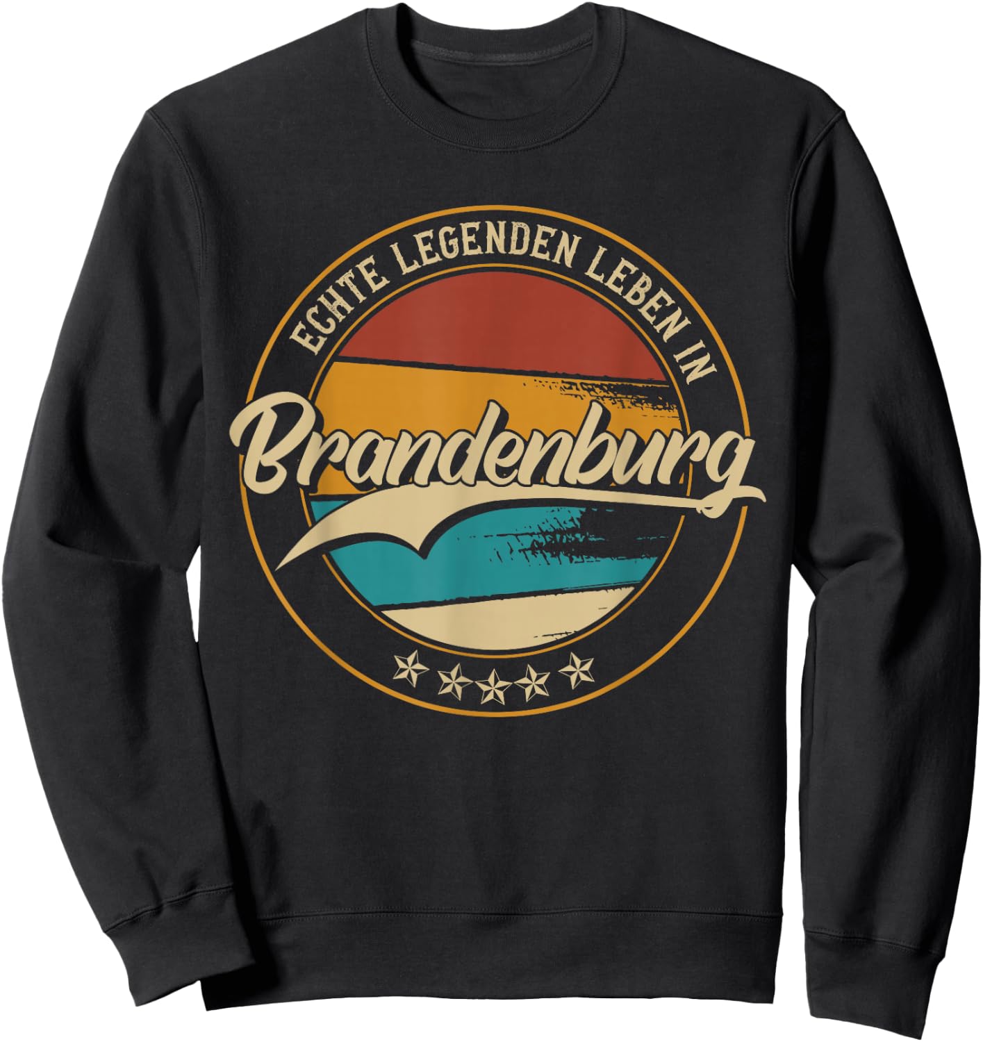 Brandenburg meine Heimat | Heimatliebe & Geburtsort , black Sweatshirt - Sweatshirt | Black