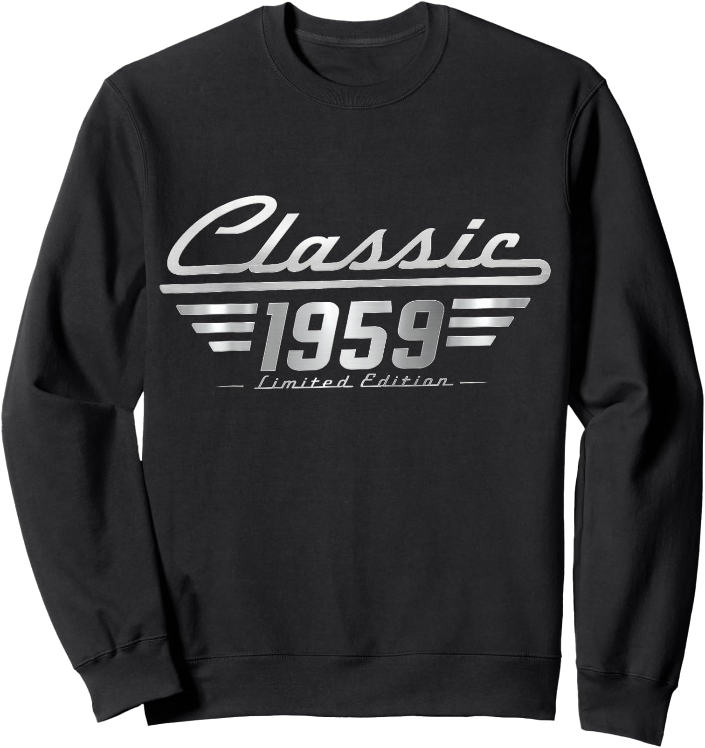 Classic 1959 Limited Edition Vintage Car Birthday Sweatshirt - Sweatshirt | Black