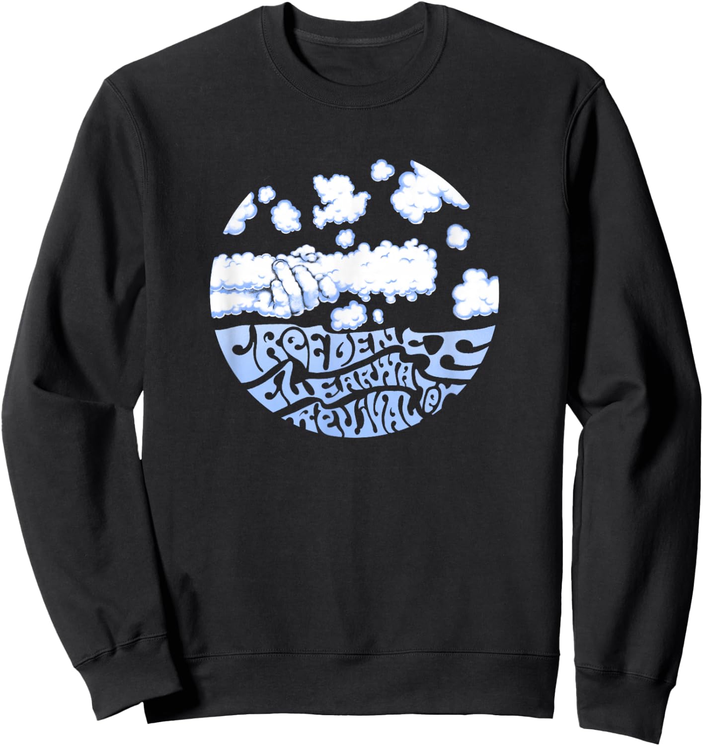 Creedence Clearwater Revival Clouds , Blue, S Sweatshirt - Sweatshirt | Black