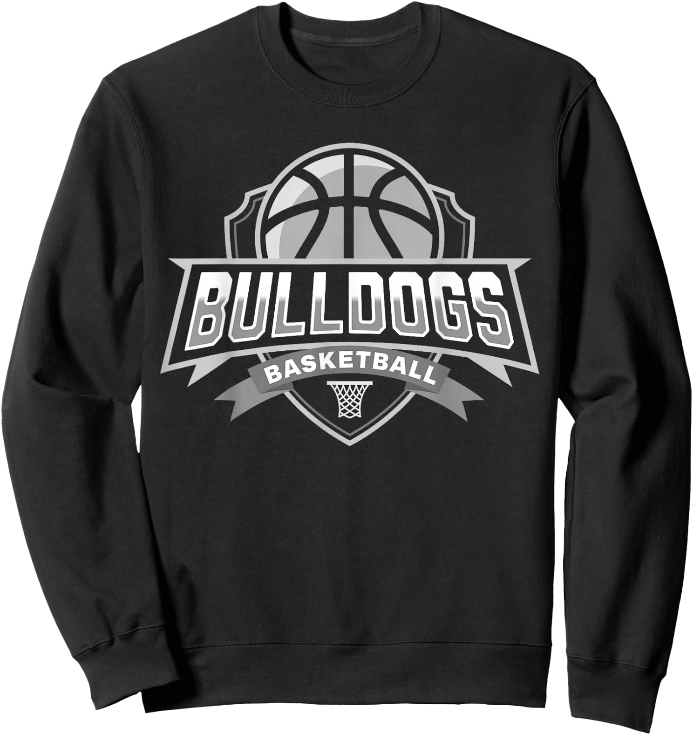 Bulldogs Sports Mascot - for Bulldogs Basketball Sweatshirt - Sweatshirt | Black