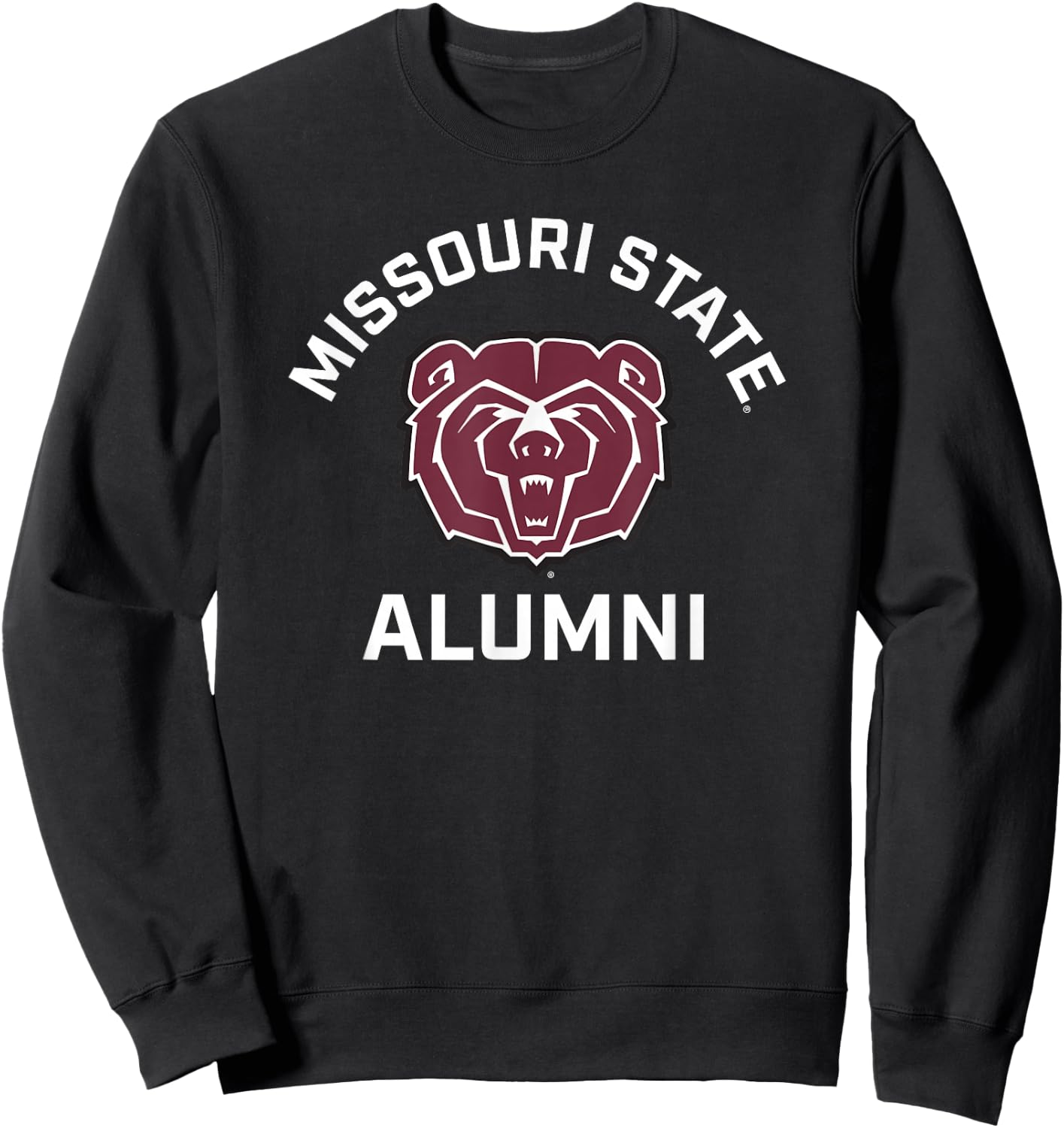 Missouri State University MSU Bears Arched Alumni Sweatshirt - Sweatshirt | Black