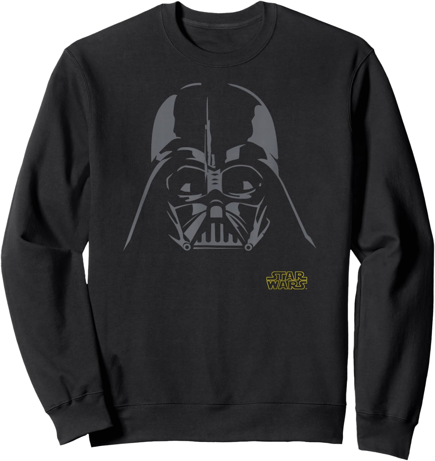 Star Wars Darth Vader Simple Helmet , black Sweatshirt - Sweatshirt | Black