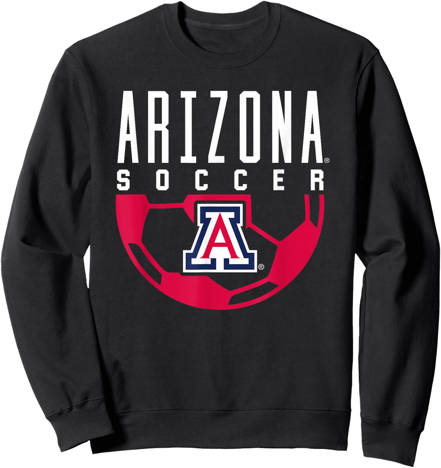 University of Arizona Wildcats Soccer Arch Sweatshirt - Sweatshirt | Black