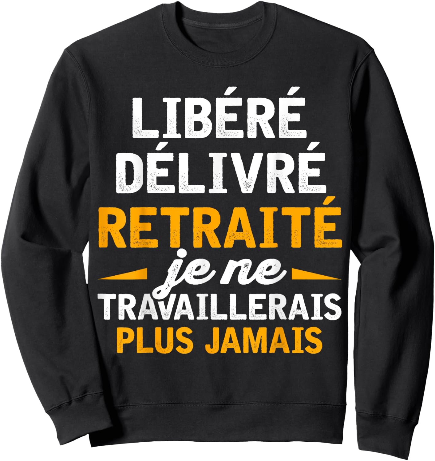 Retirement Gift Women Humor Leaving Retirement , Black, S Sweatshirt - Sweatshirt | Black