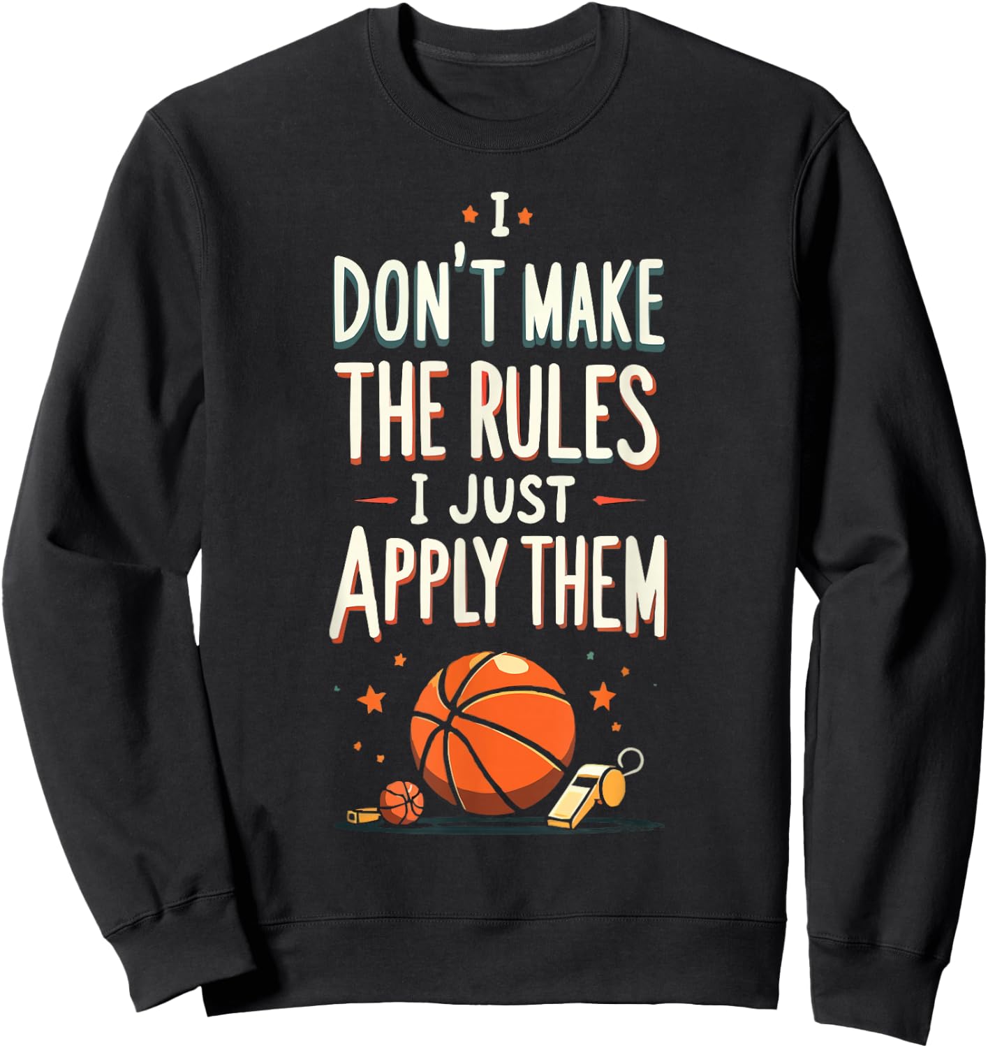 Basketball Game Official Sweatshirt - Sweatshirt | Black