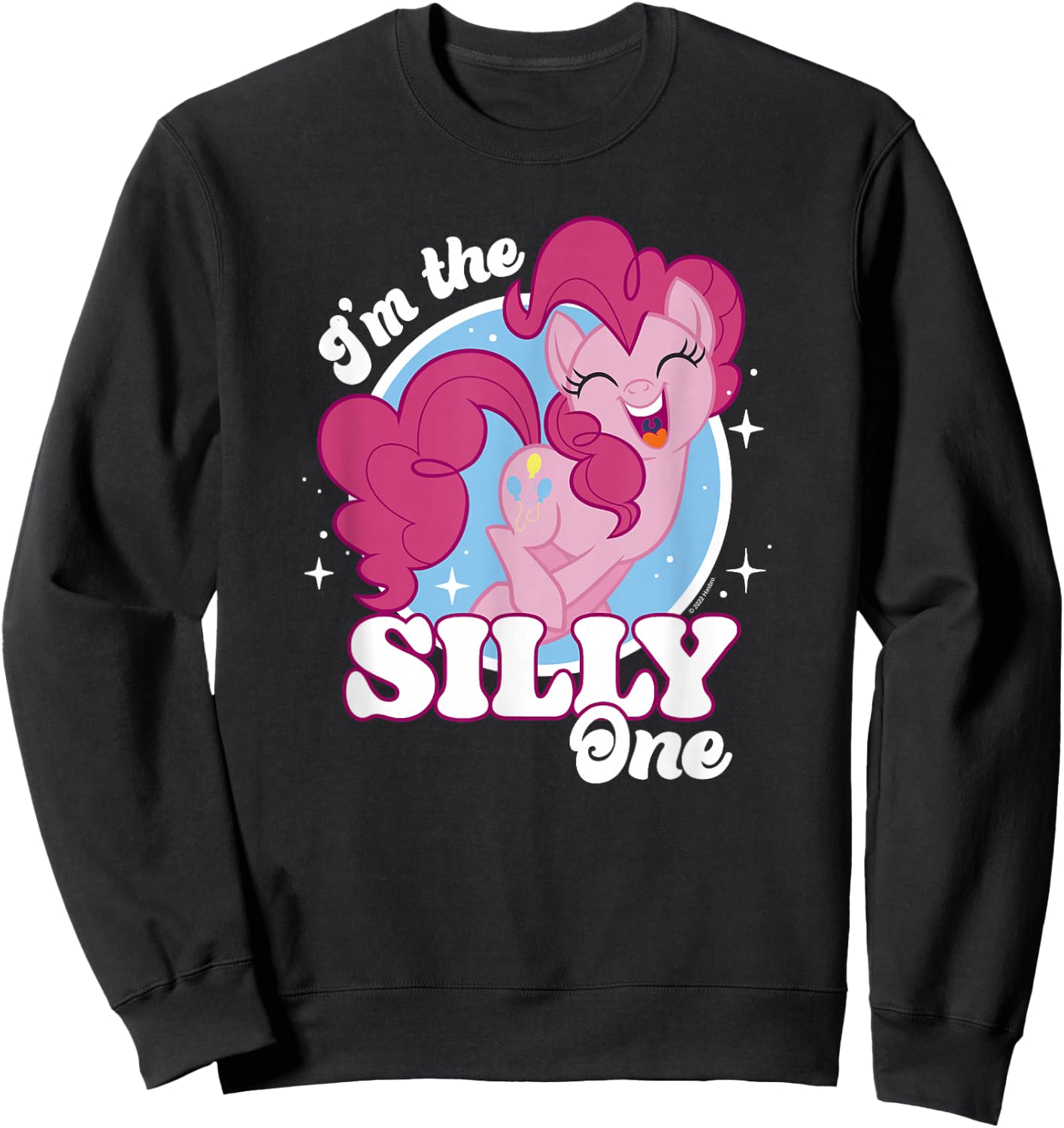 My Little Pony Pinkie Pie I'm The Silly One Poster , black Sweatshirt - Sweatshirt | Black