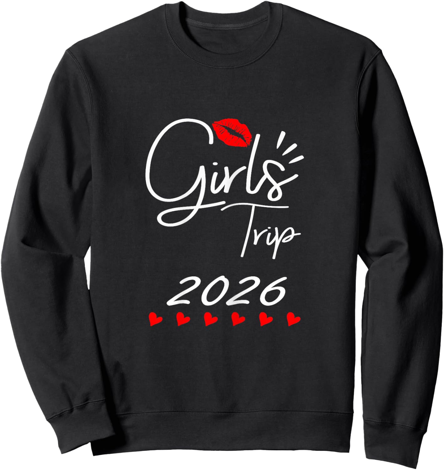 Mädelstour Mädlstrip | Girls Trip Frauentrip 2026 Mädelstrip Sweatshirt - Sweatshirt | Black