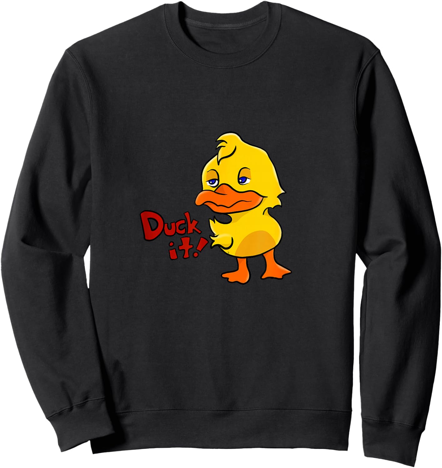 Duck it! Sweatshirt - Sweatshirt | Black