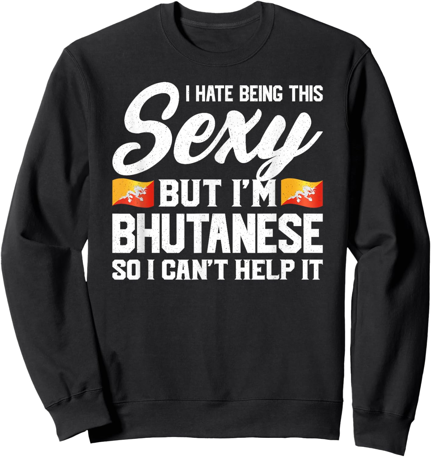 Bhutan Sweatshirt - Sweatshirt | Black