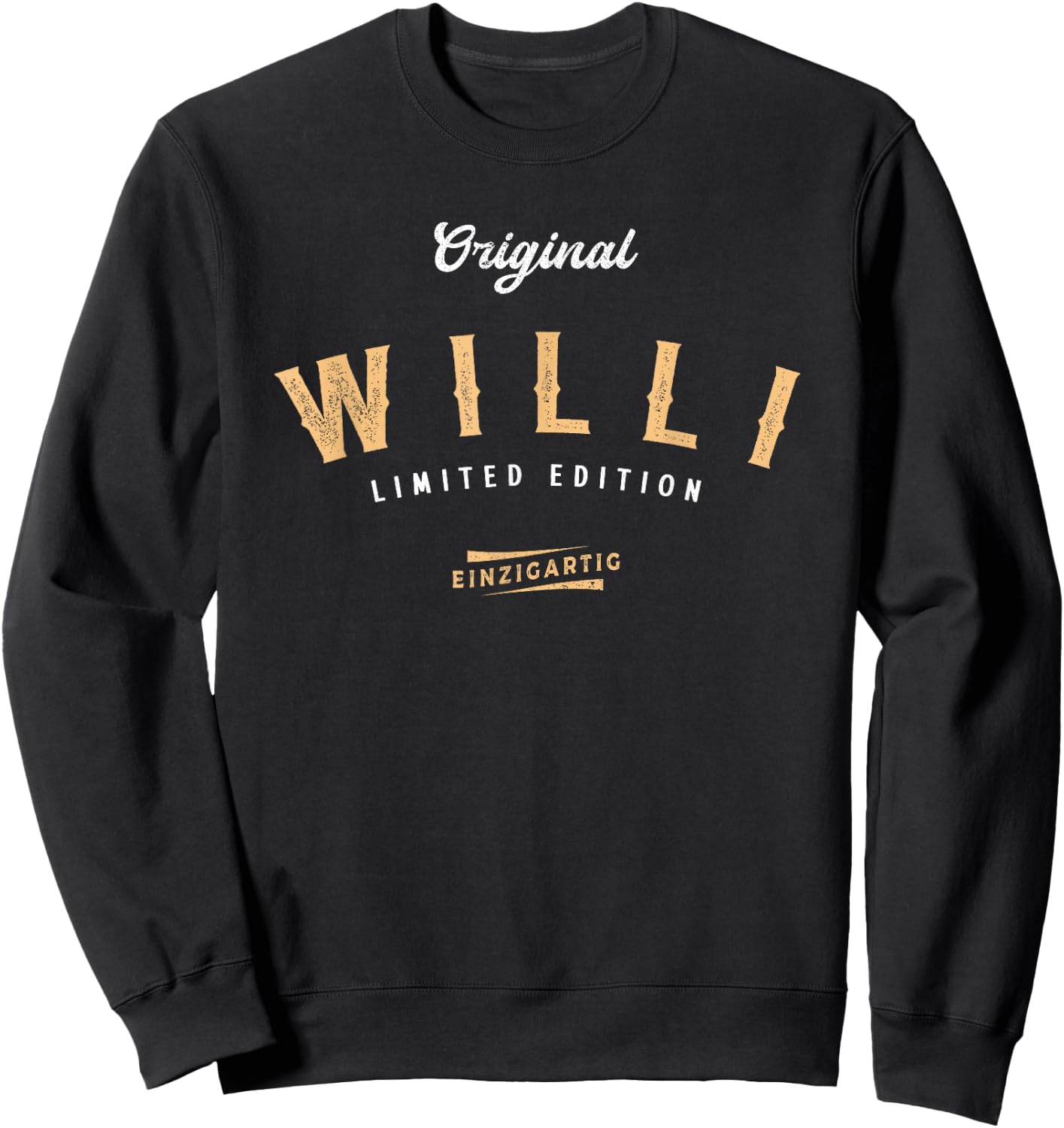Men's Willi Limited Edition , black, s Sweatshirt - Sweatshirt | Black